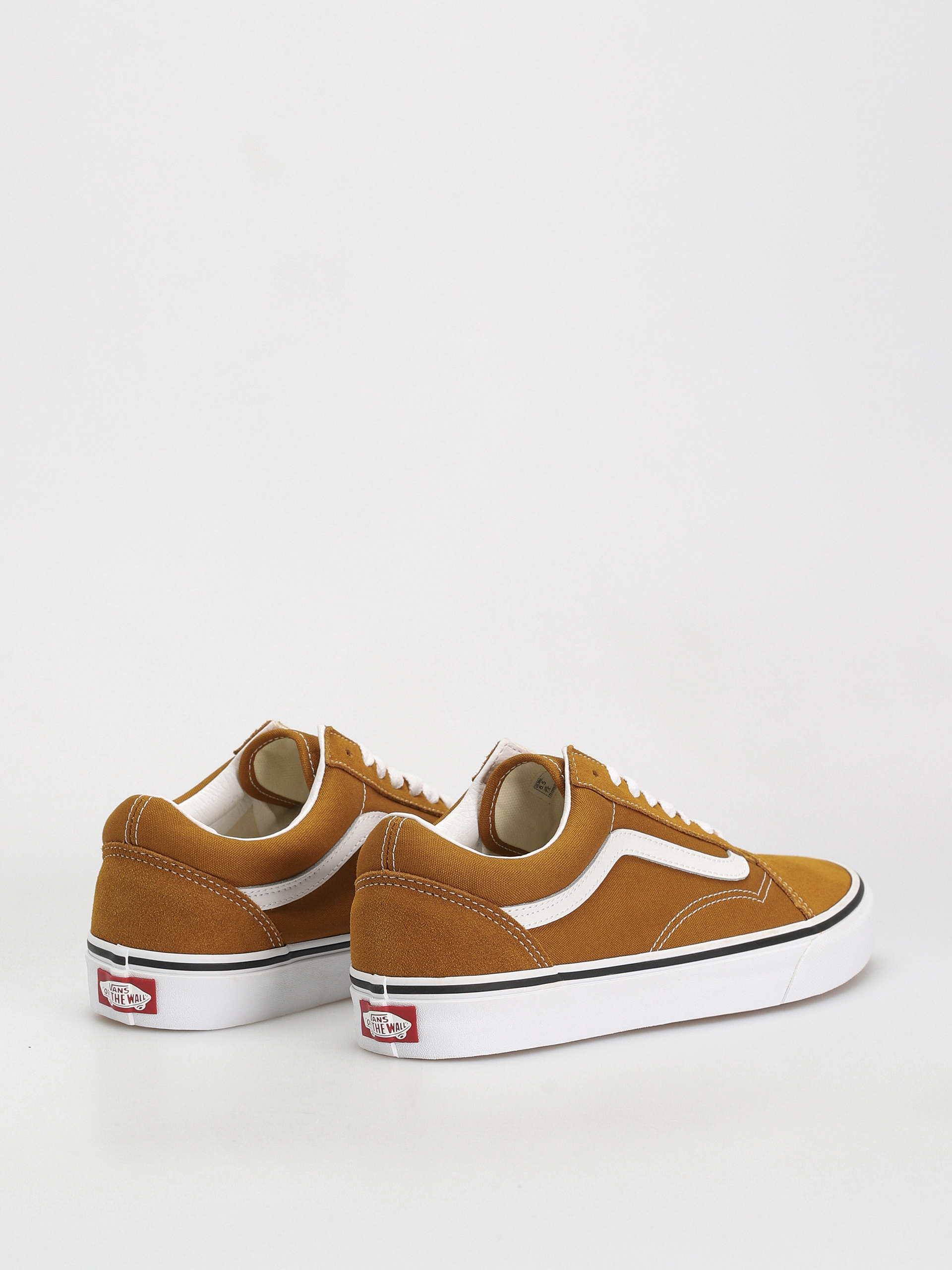 Vans Old Skool Shoes (color theory golden brown)