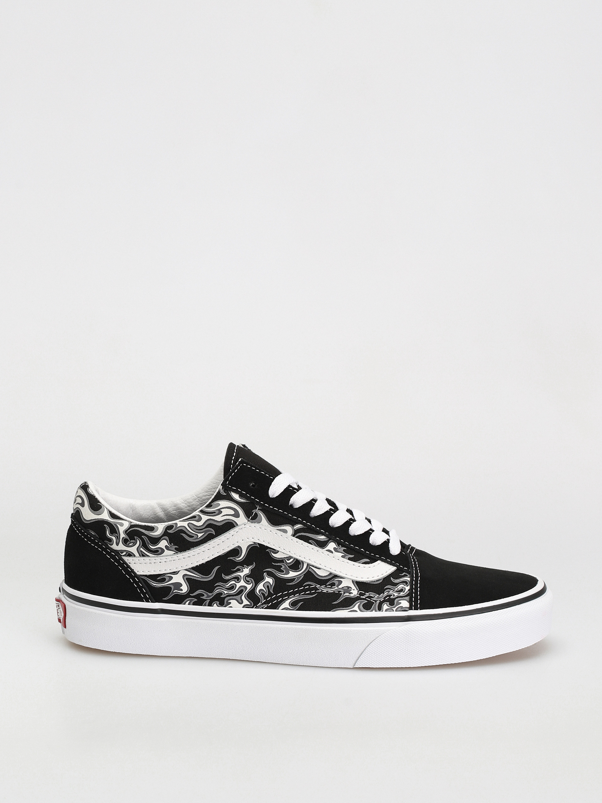 Vans Old Skool Shoes black (flames black/true white)
