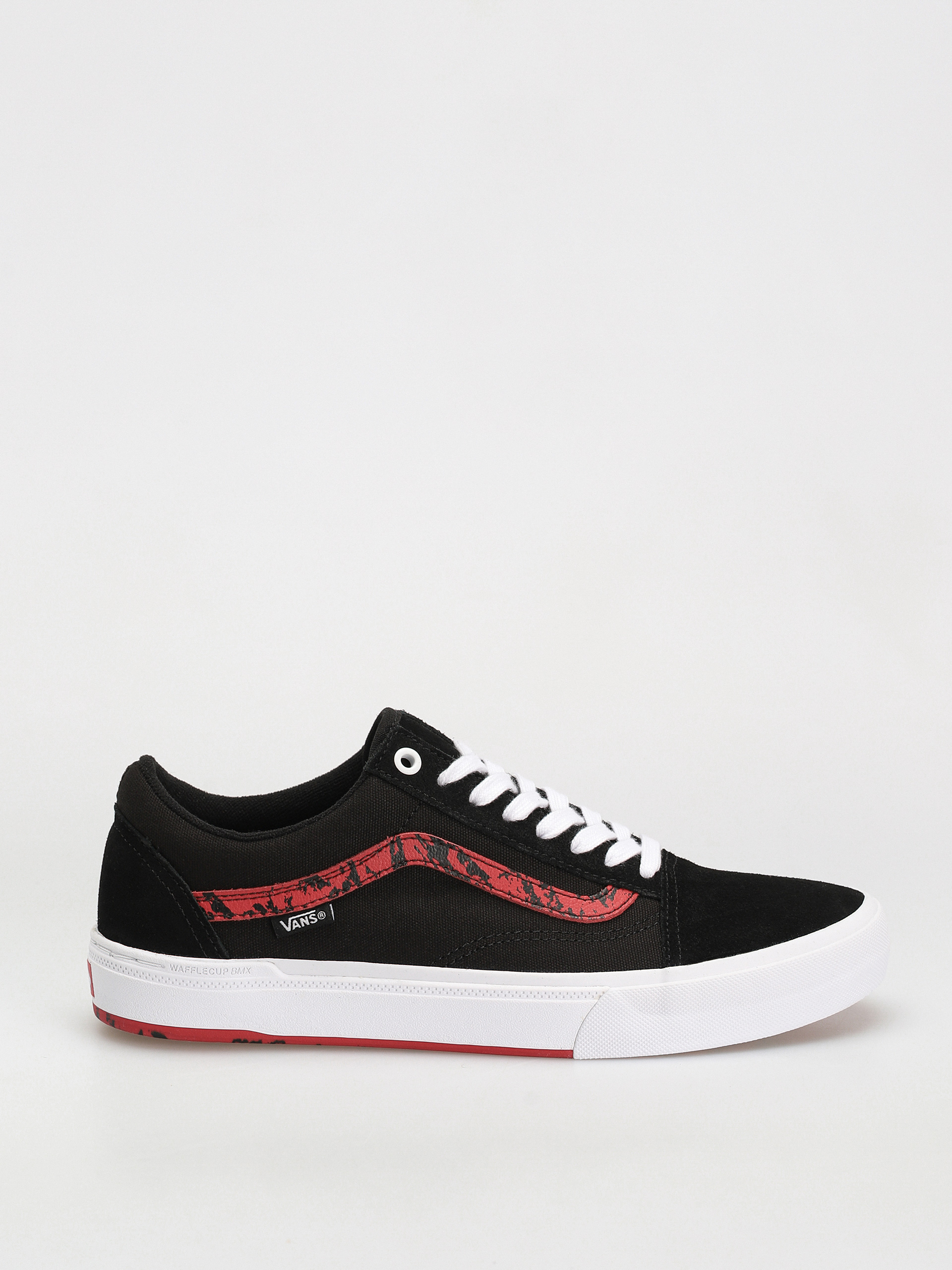 Vans Bmx Old Skool Shoes black (marble black/white/red)