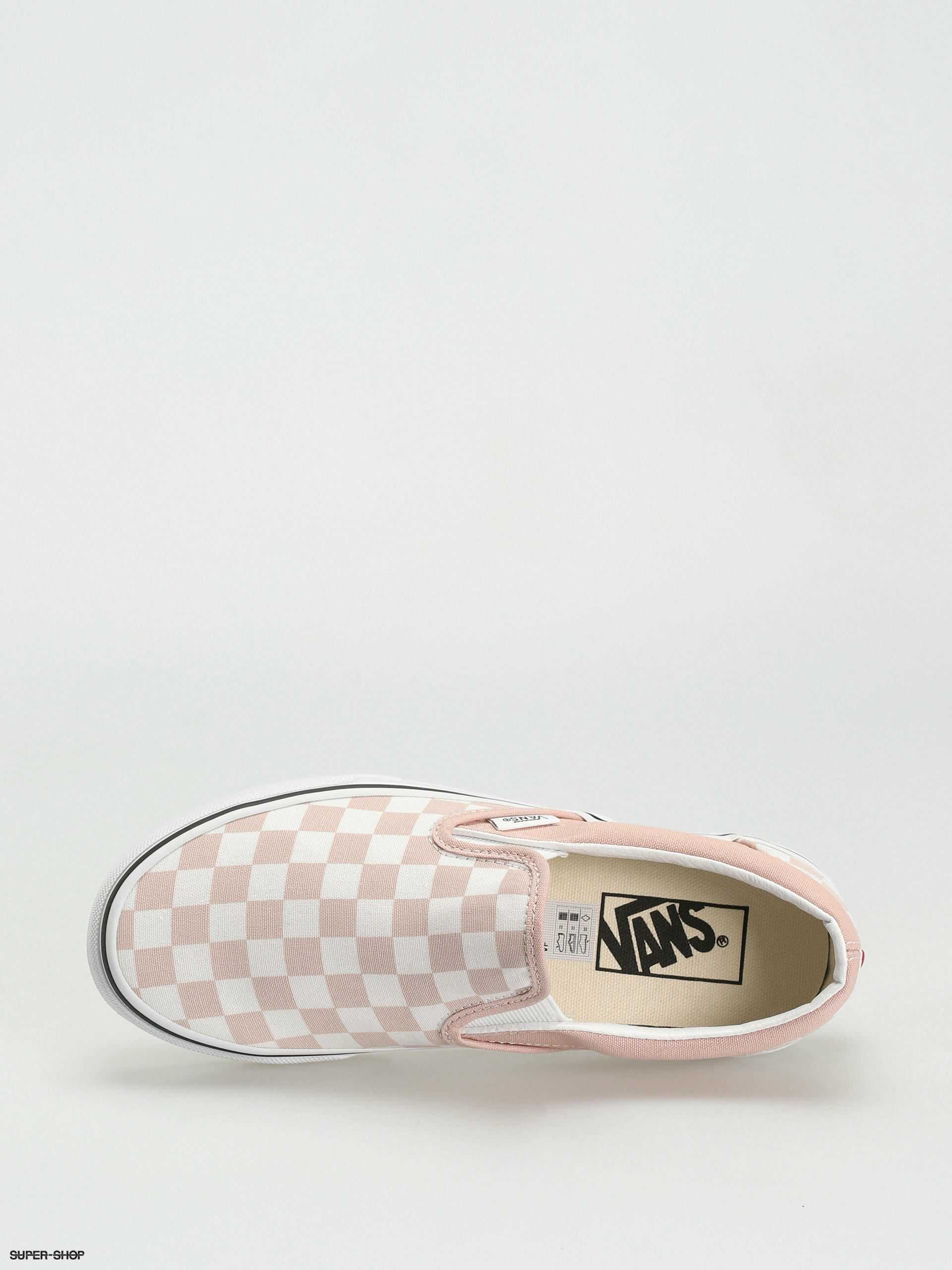 Rose gold 2025 vans checkered