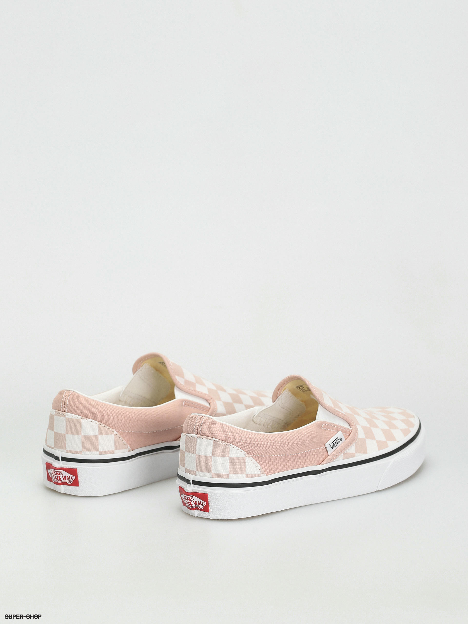 Black and white checkered vans with rose best sale