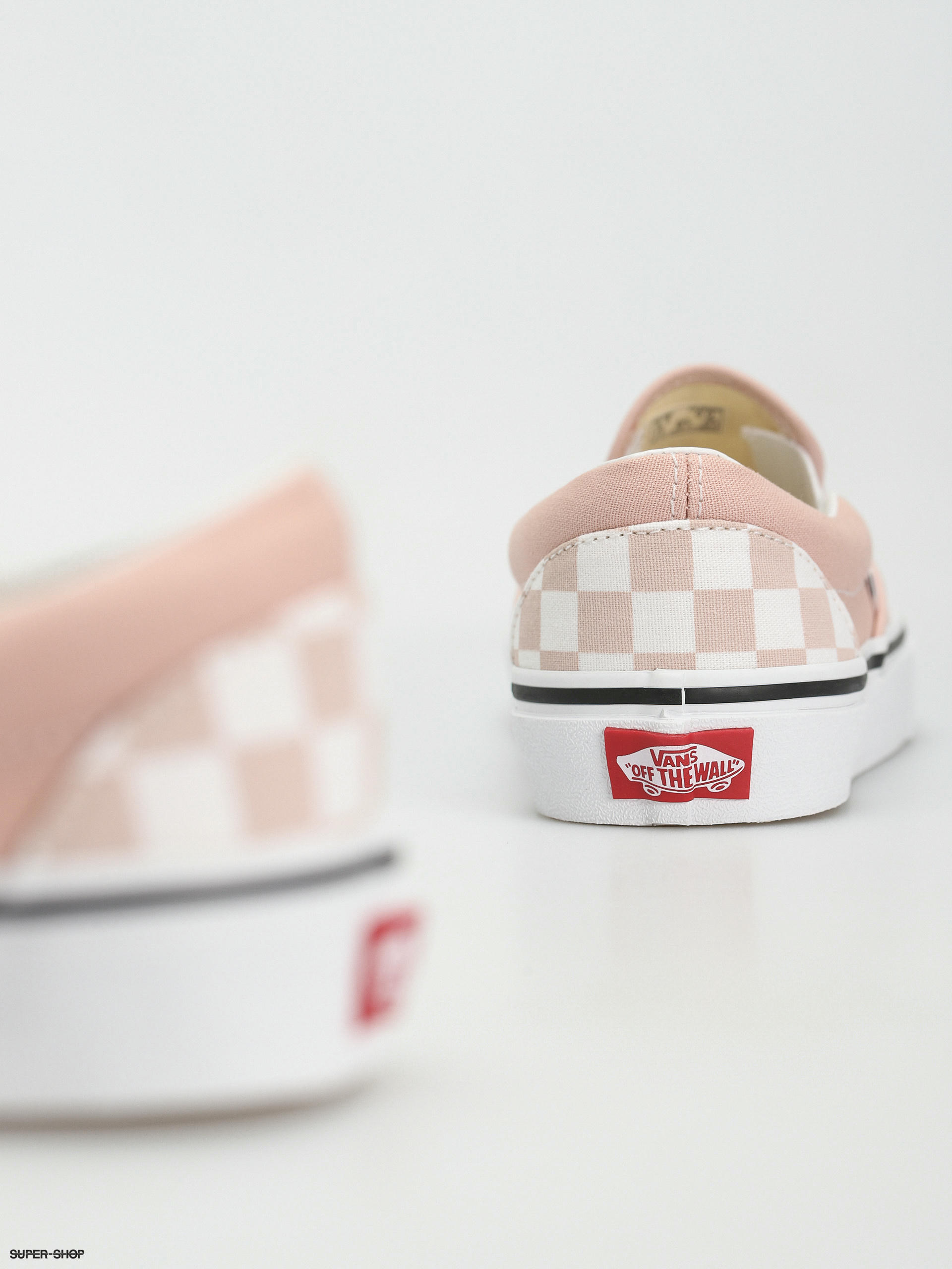 Rose checkered outlet vans