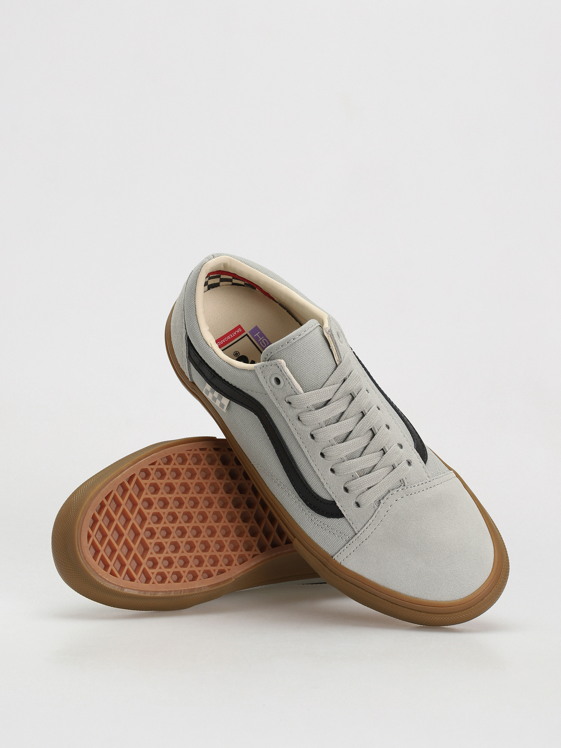 Vans Skate Old Skool Shoes (grey/gum)