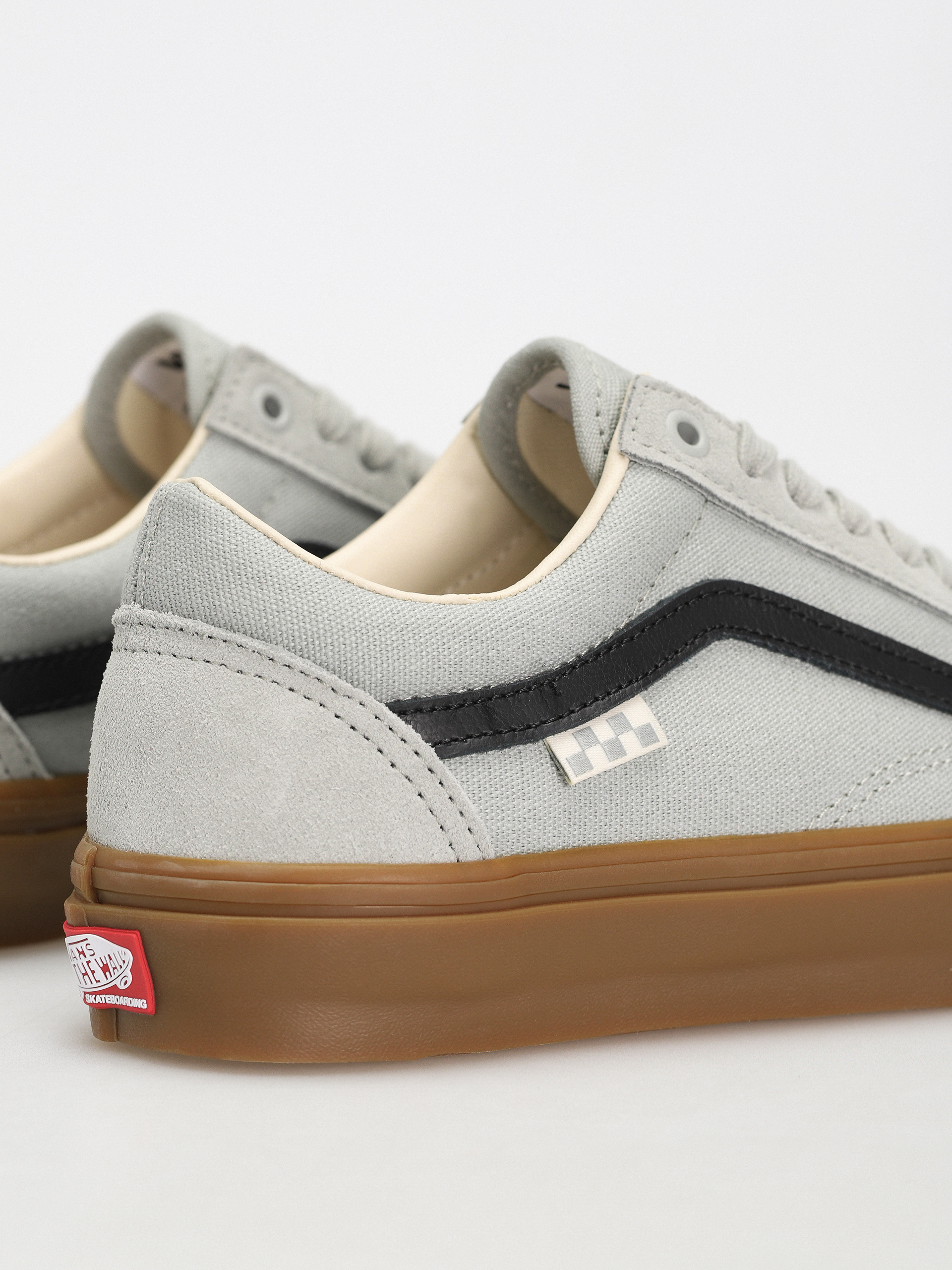 Vans Skate Old Skool Shoes (grey/gum)