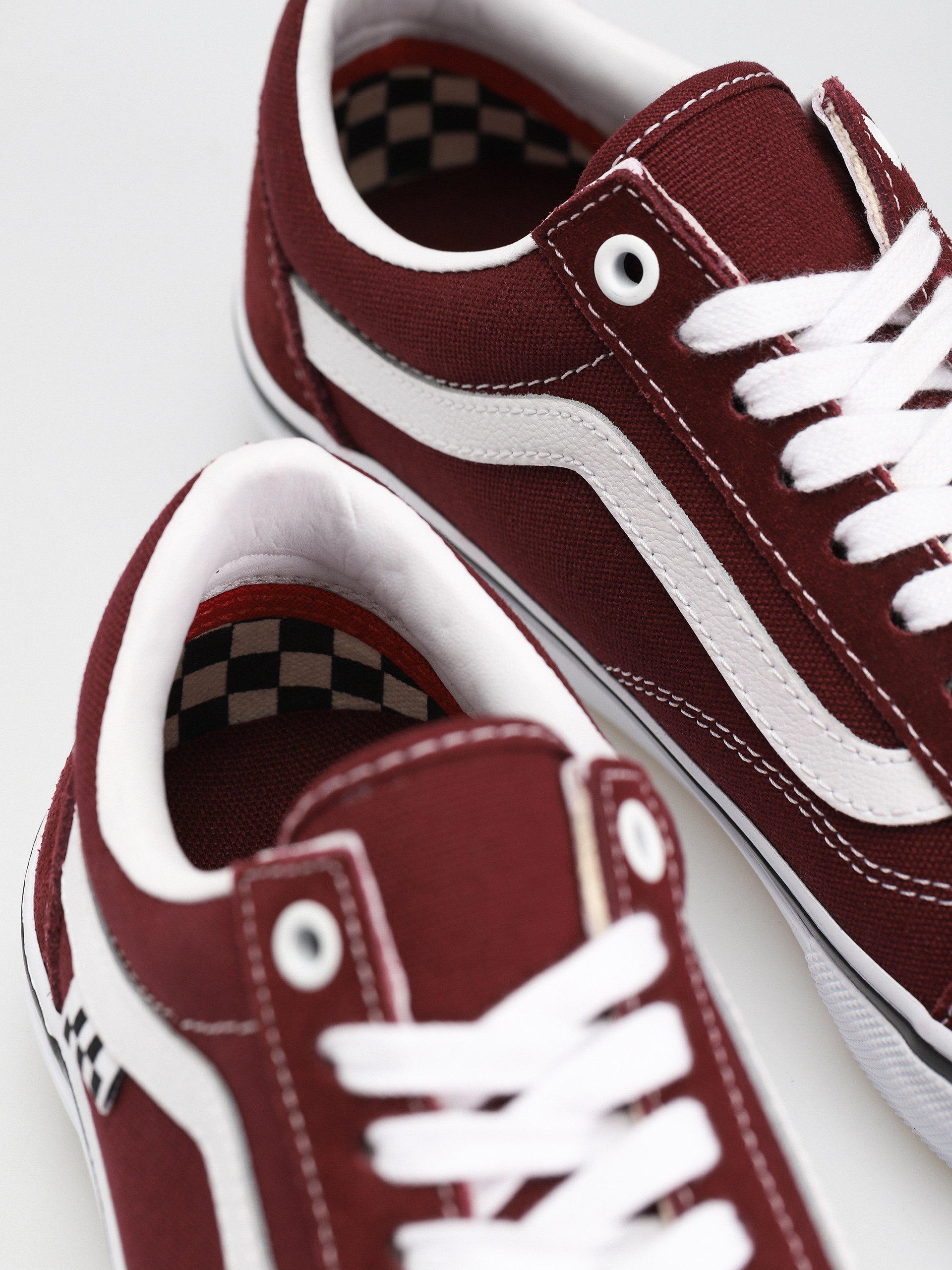 Vans Skate Old Skool Shoes (port/true white)