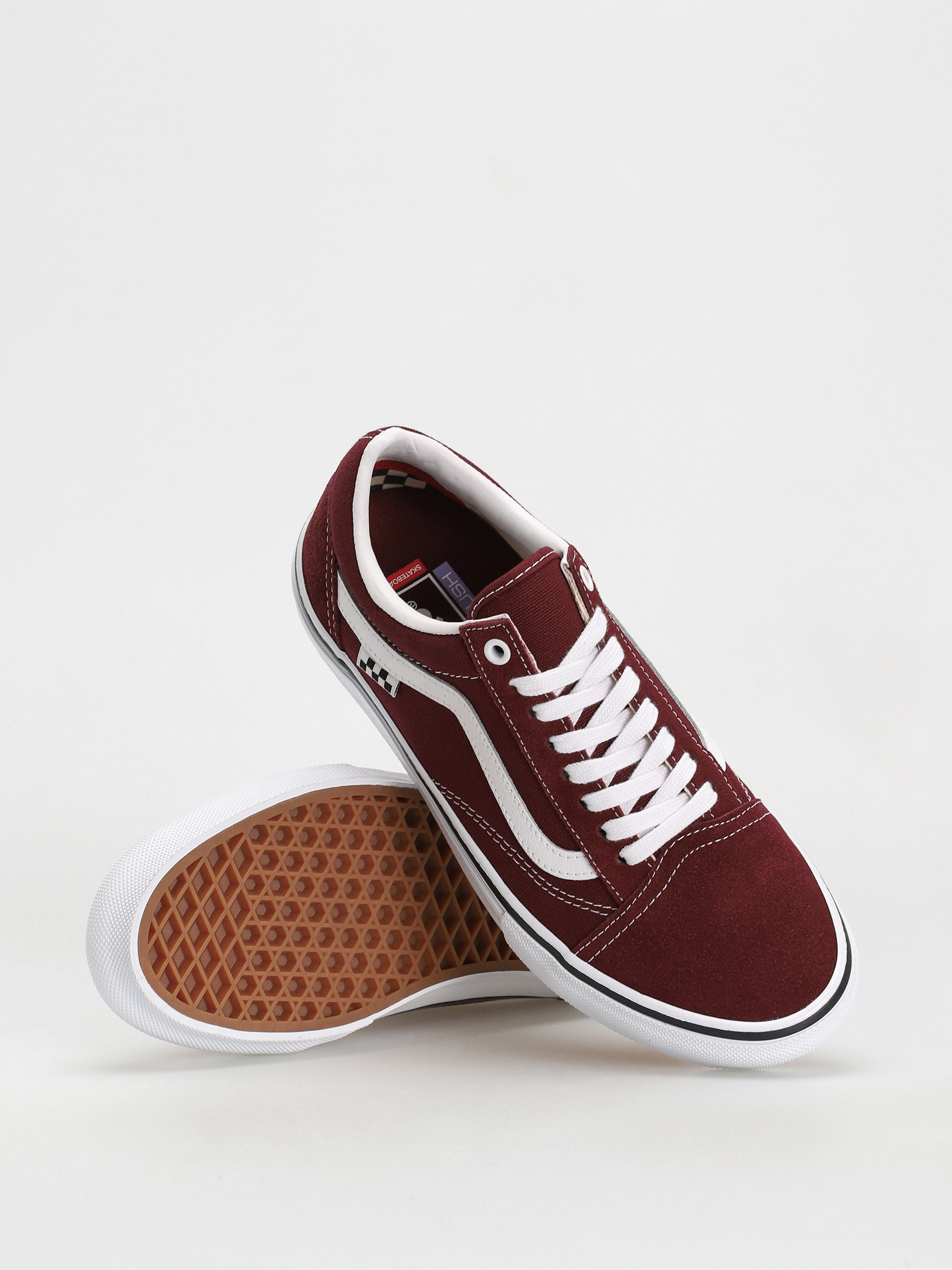 Vans Skate Old Skool Shoes (port/true white)