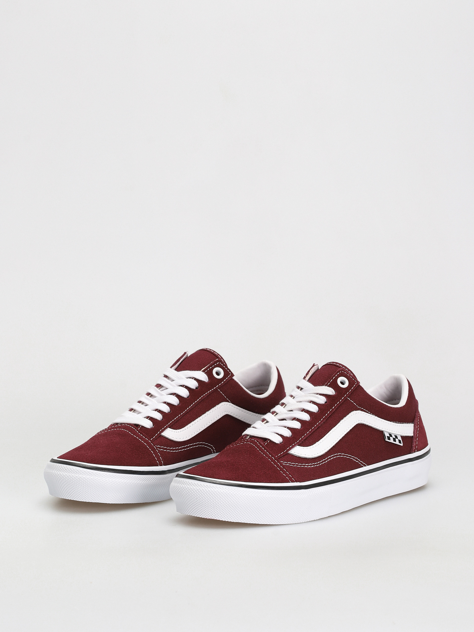 Vans Skate Old Skool Shoes (port/true white)