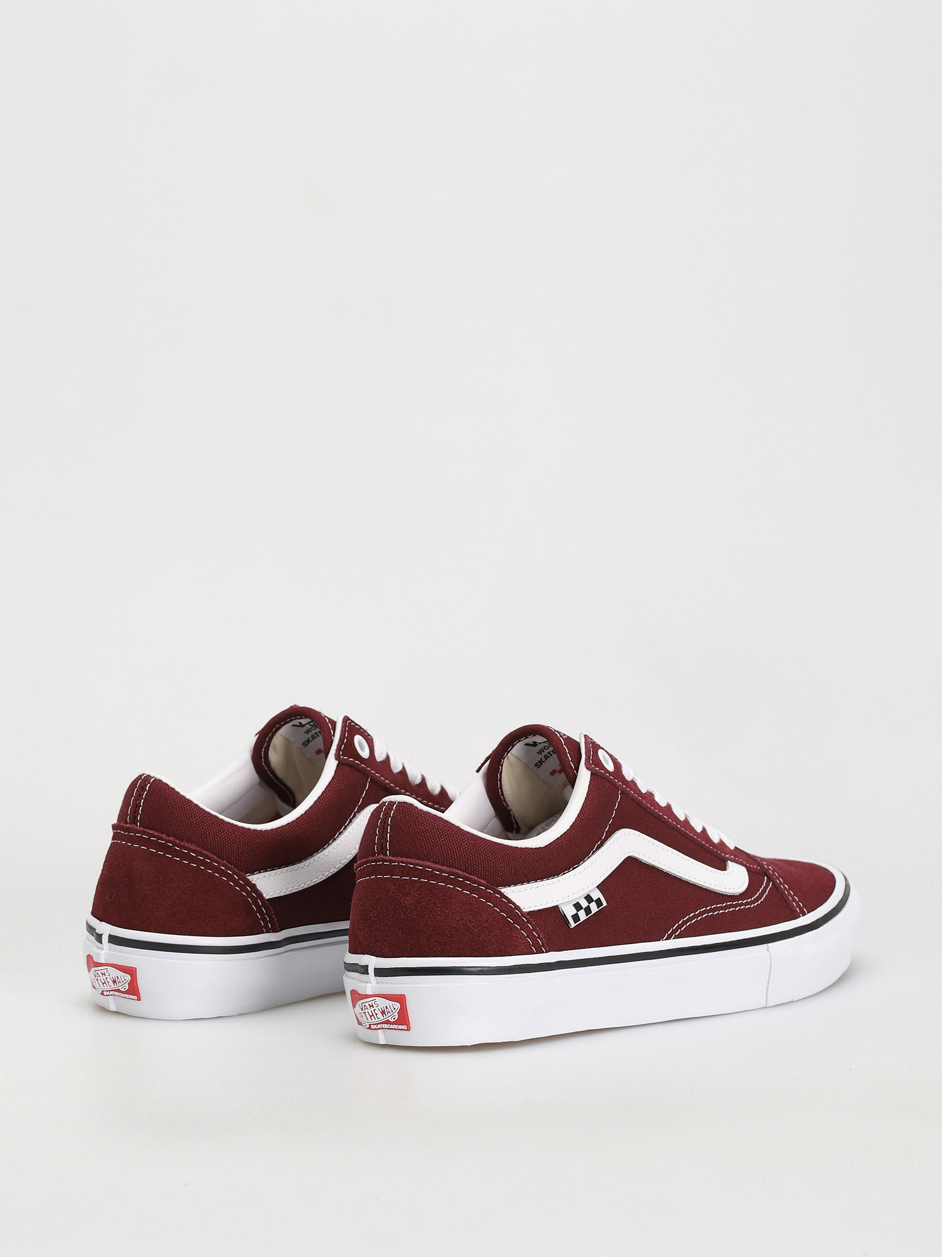 Vans Skate Old Skool Shoes (port/true white)