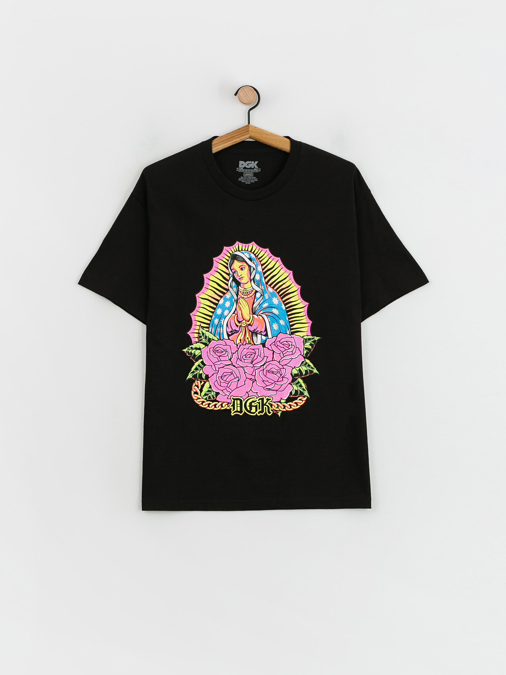DGK Day Glo T-shirt (black)