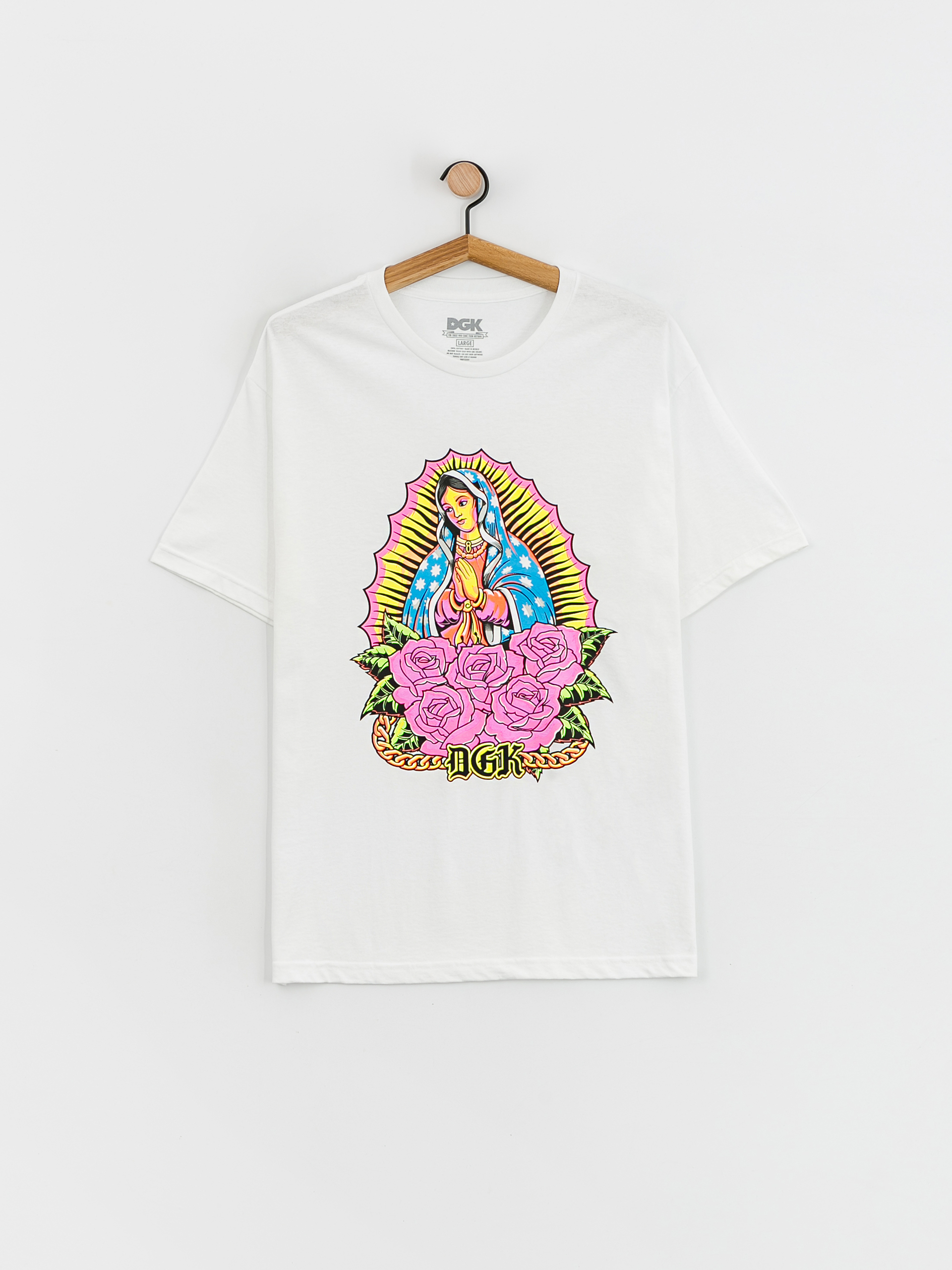 DGK Day Glo T-shirt (white)
