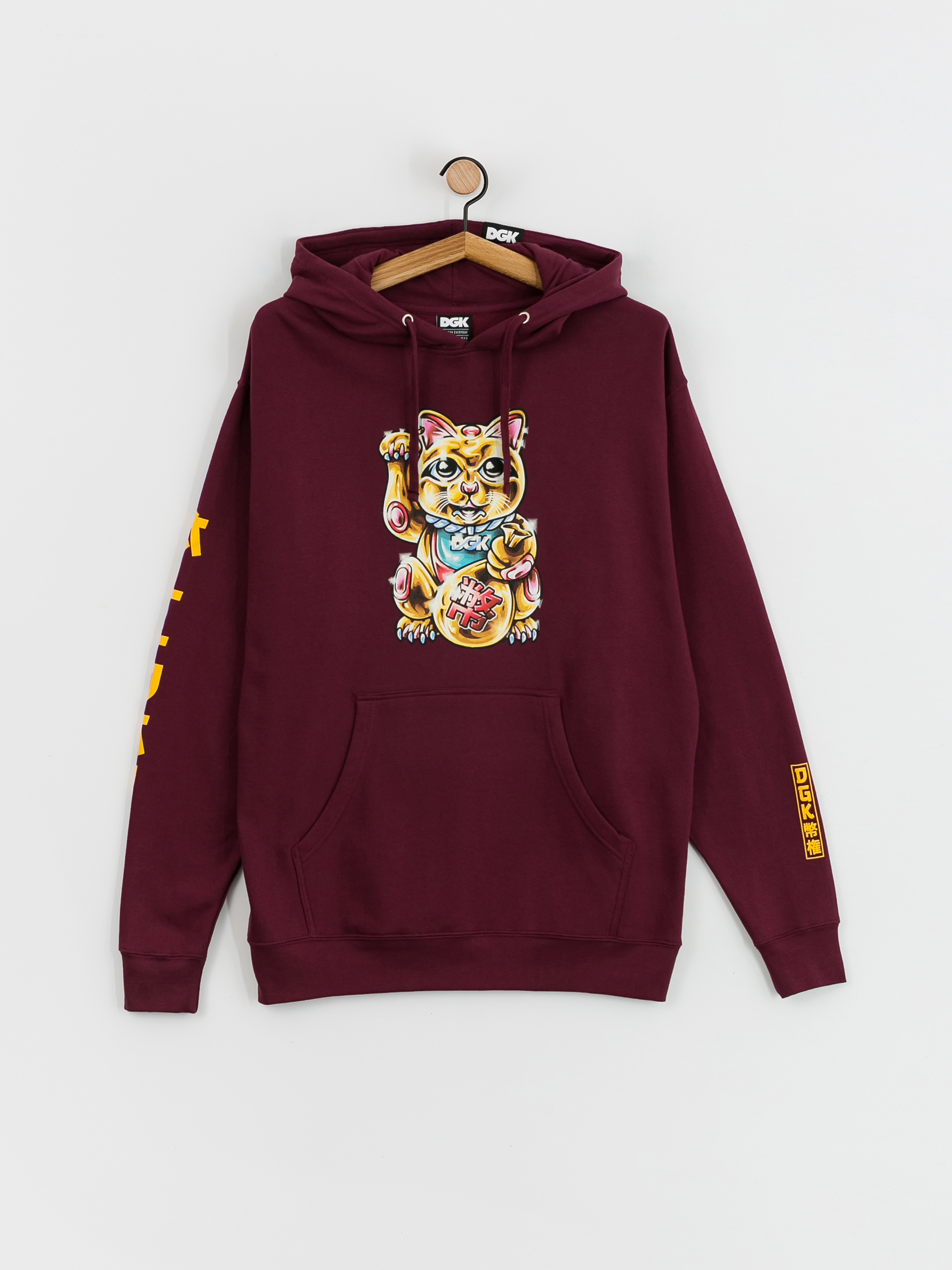 DGK Golden Cat HD Hoodie (burgundy)