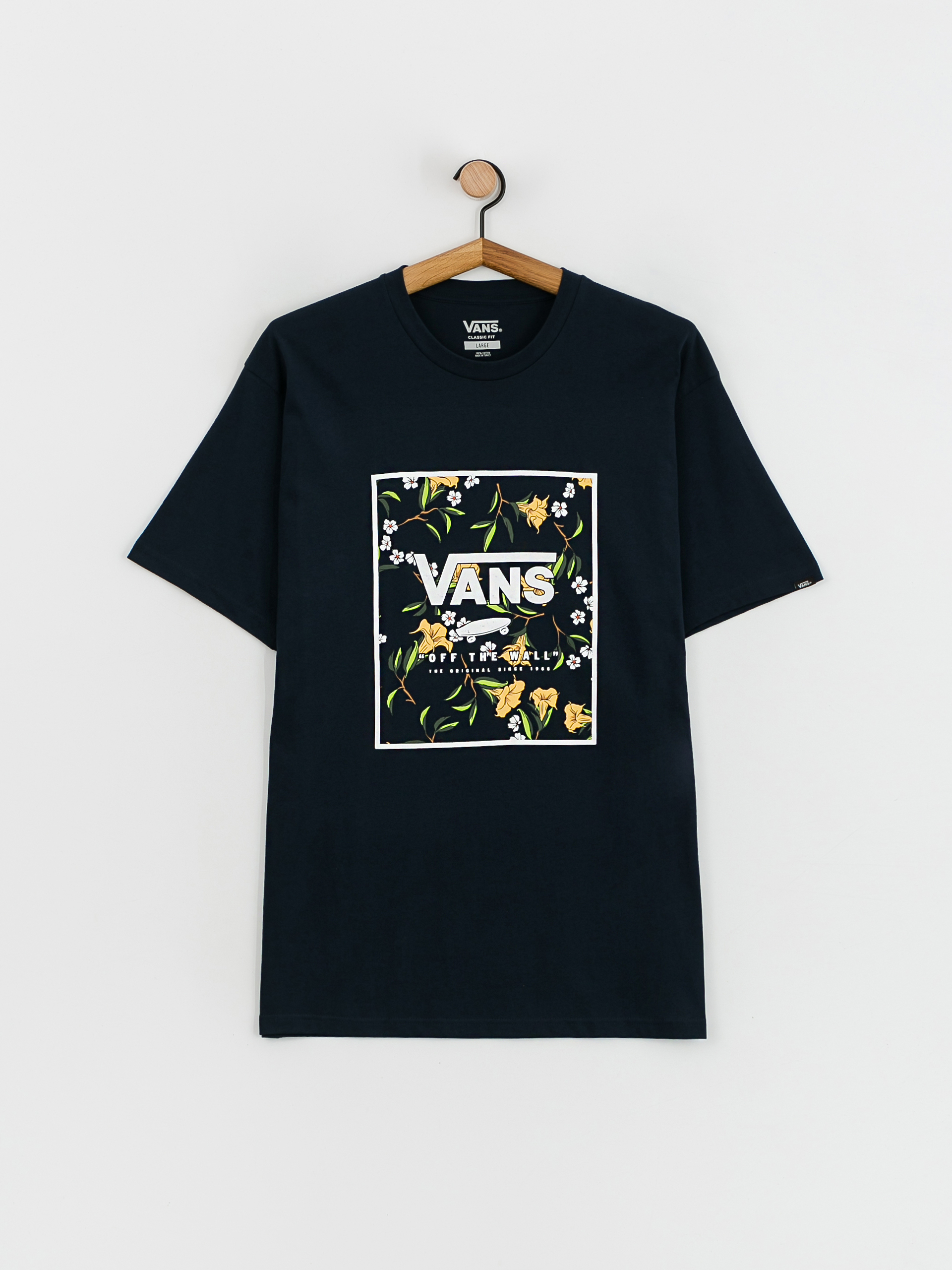 Vans Classic Print Box T-shirt (navy/gold fusion)