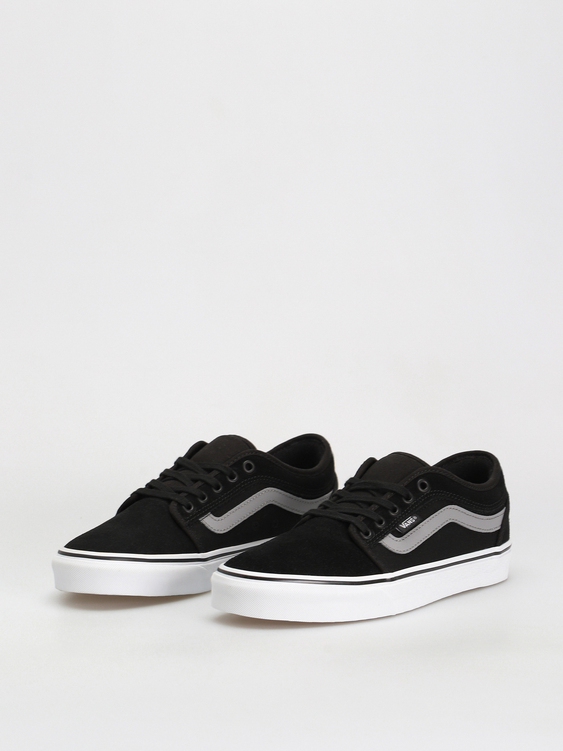 Vans Chukka Low Sidestripe Shoes (black/gray/white)