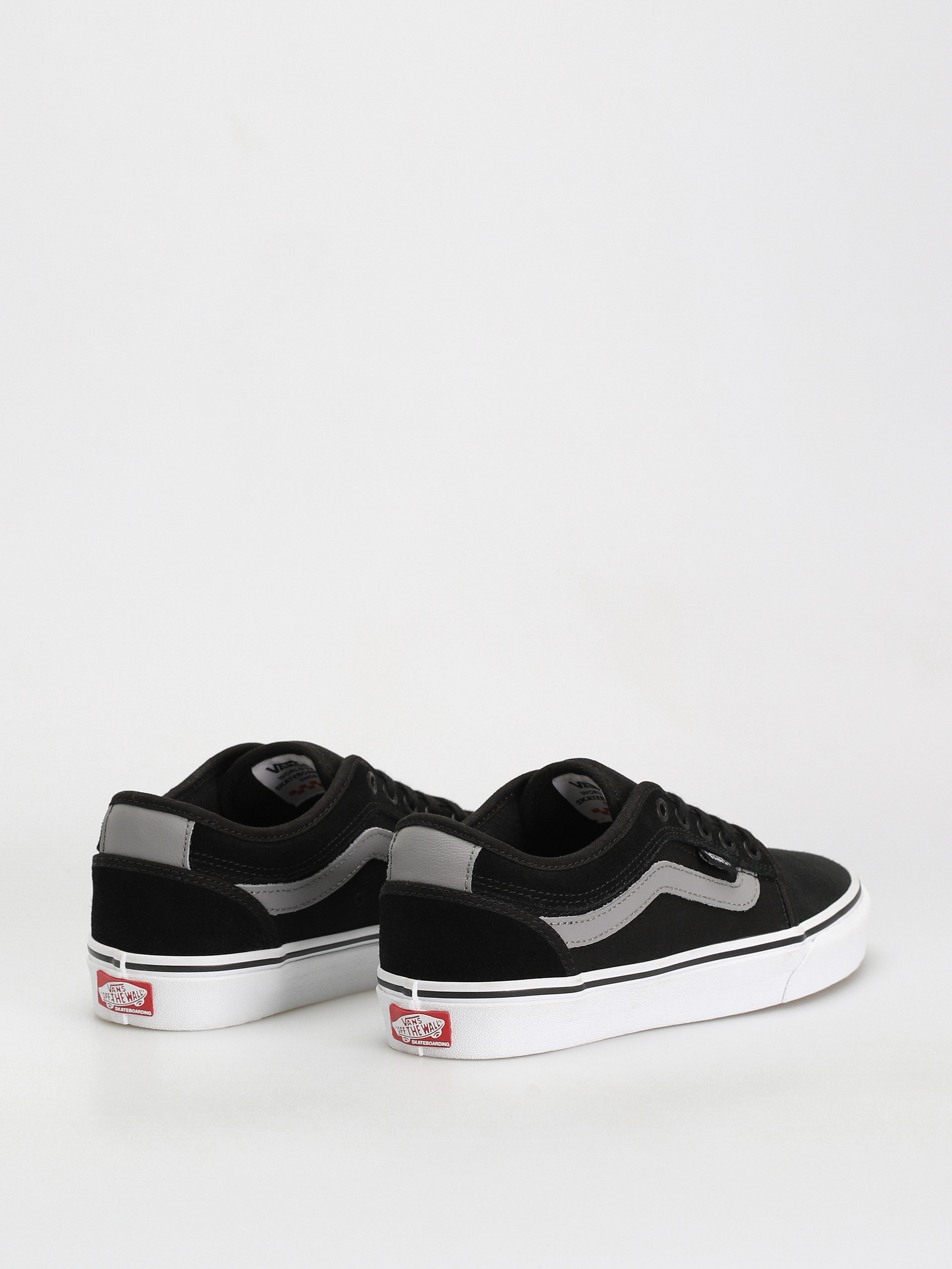Vans Chukka Low Sidestripe Shoes (black/gray/white)