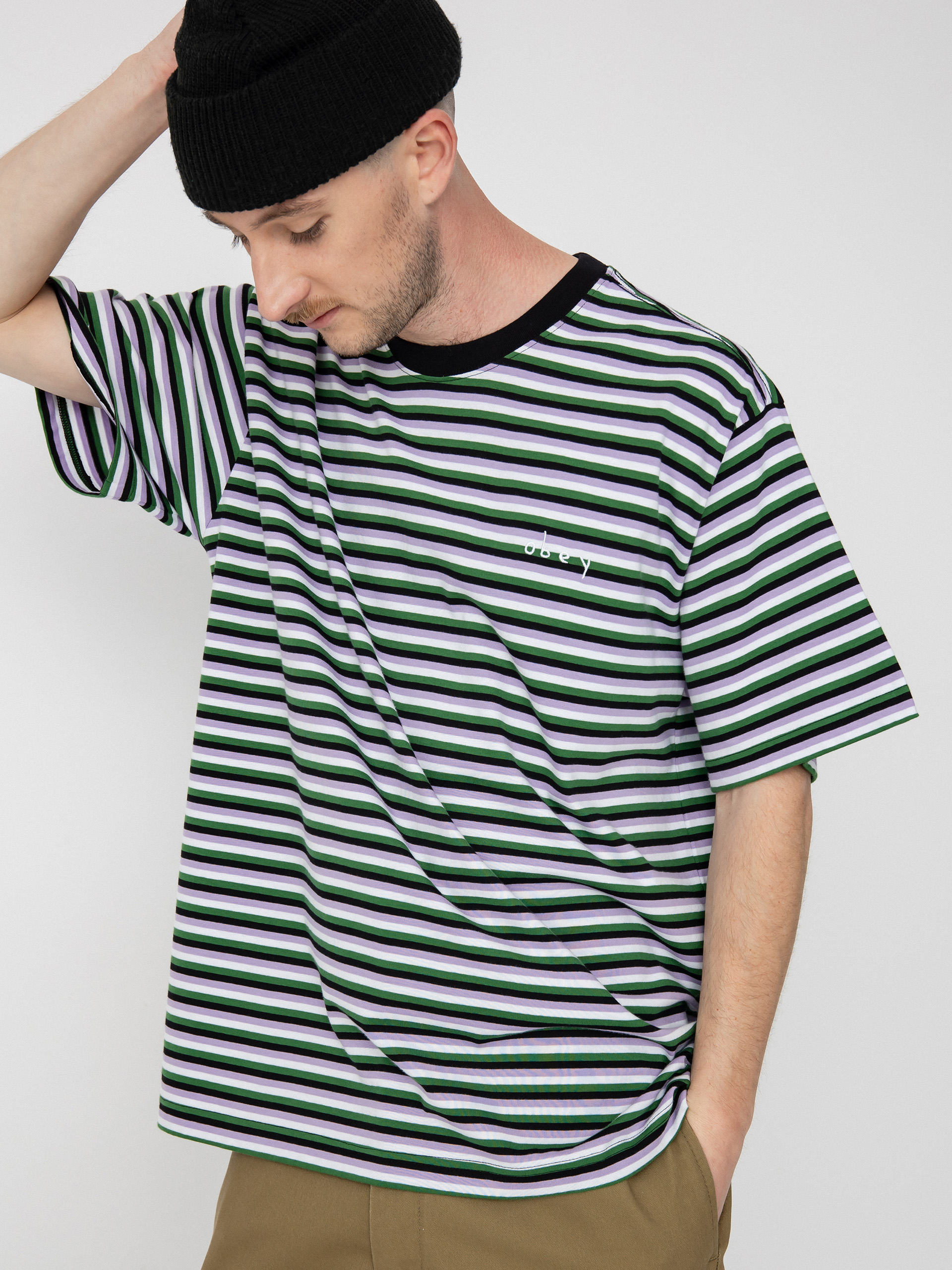 OBEY Tribute T-shirt (black multi)