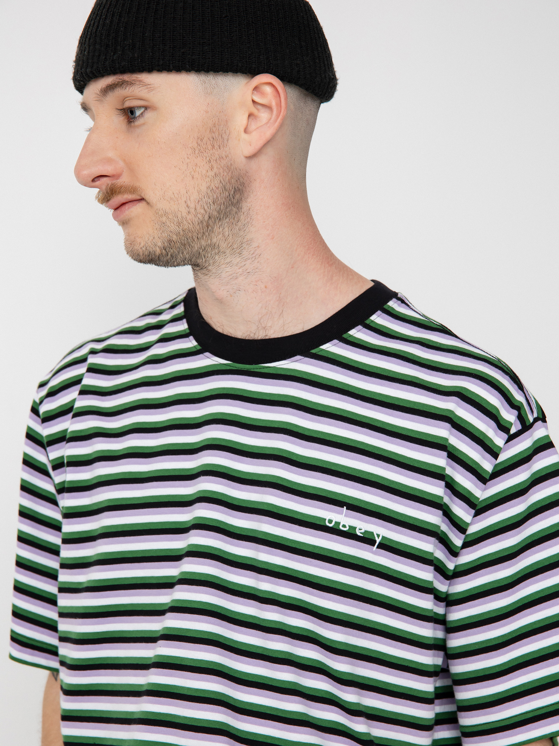 OBEY Tribute T-shirt (black multi)