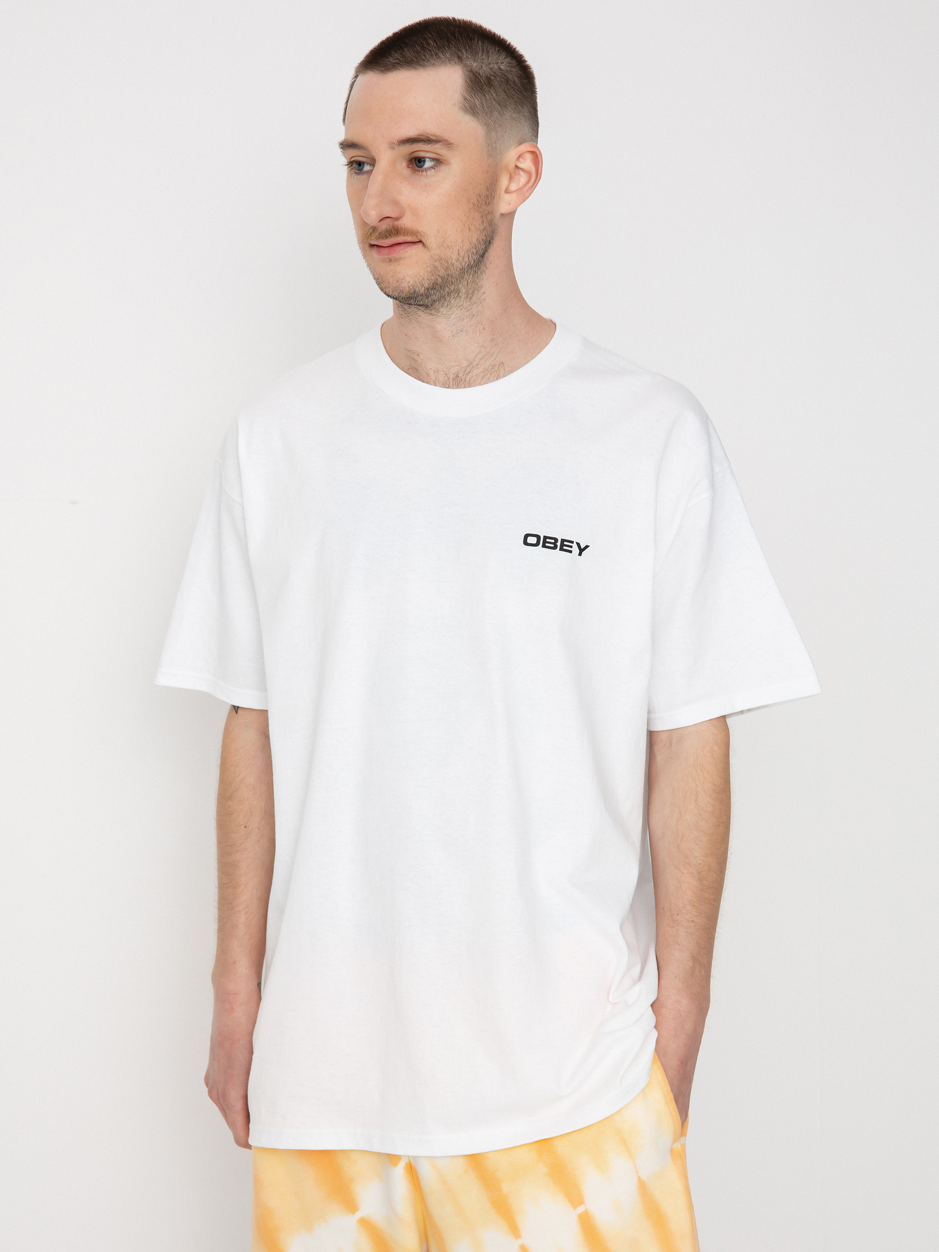 OBEY Worldwide Dissent T-shirt - white (white)