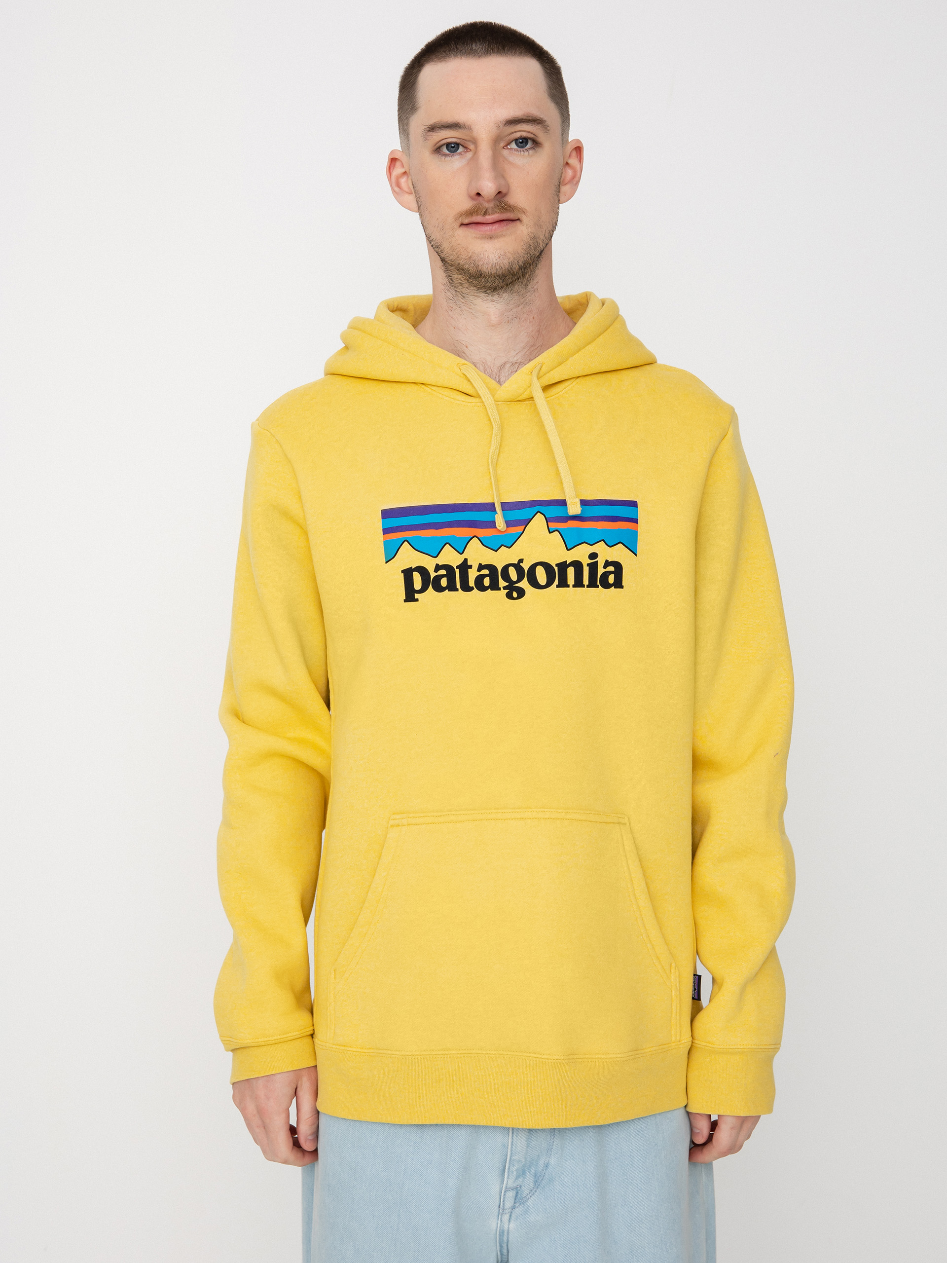 Patagonia Logo Uprisal HD Hoodie (surfboard yellow)