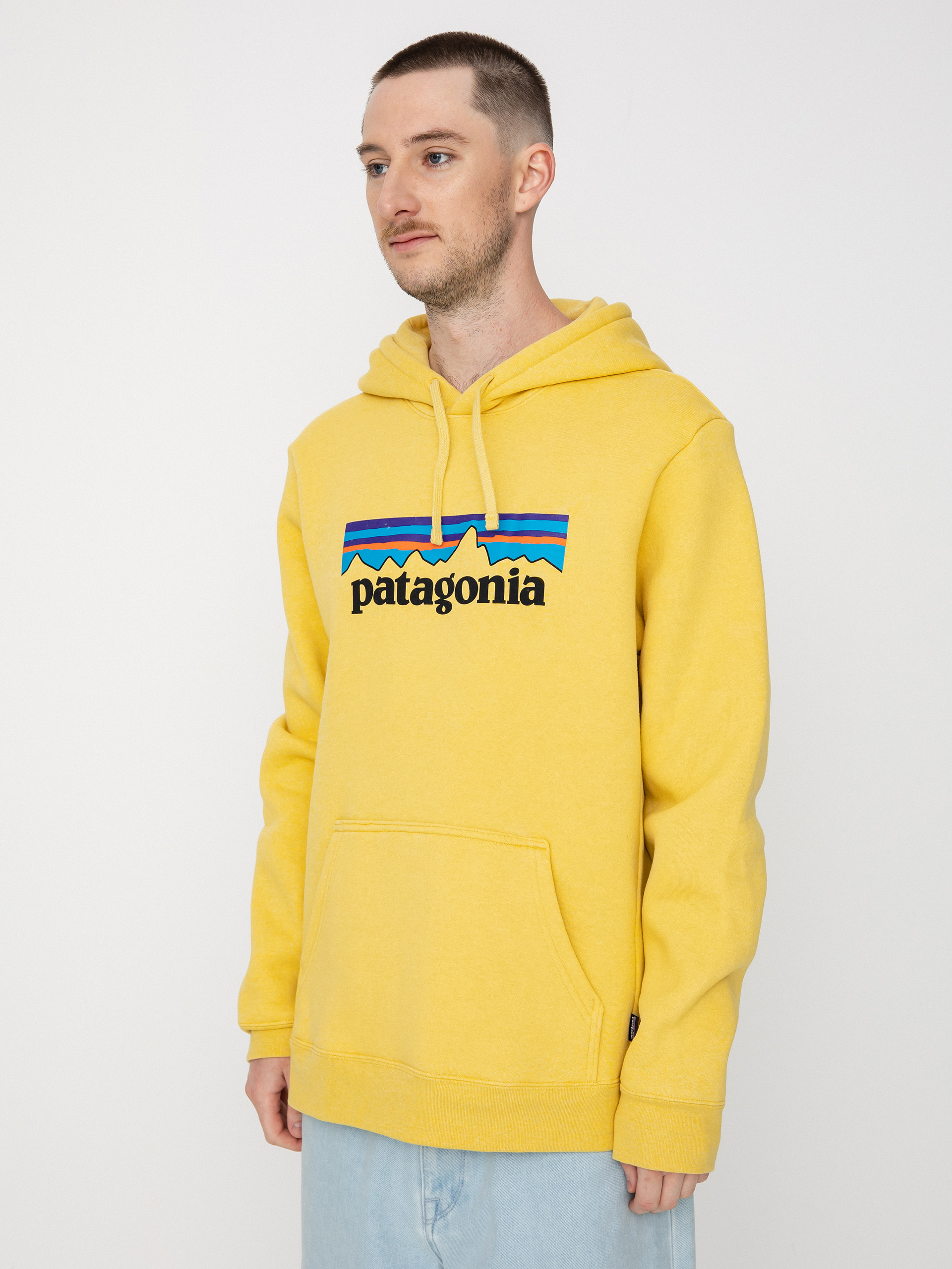 Patagonia Logo Uprisal HD Hoodie (surfboard yellow)