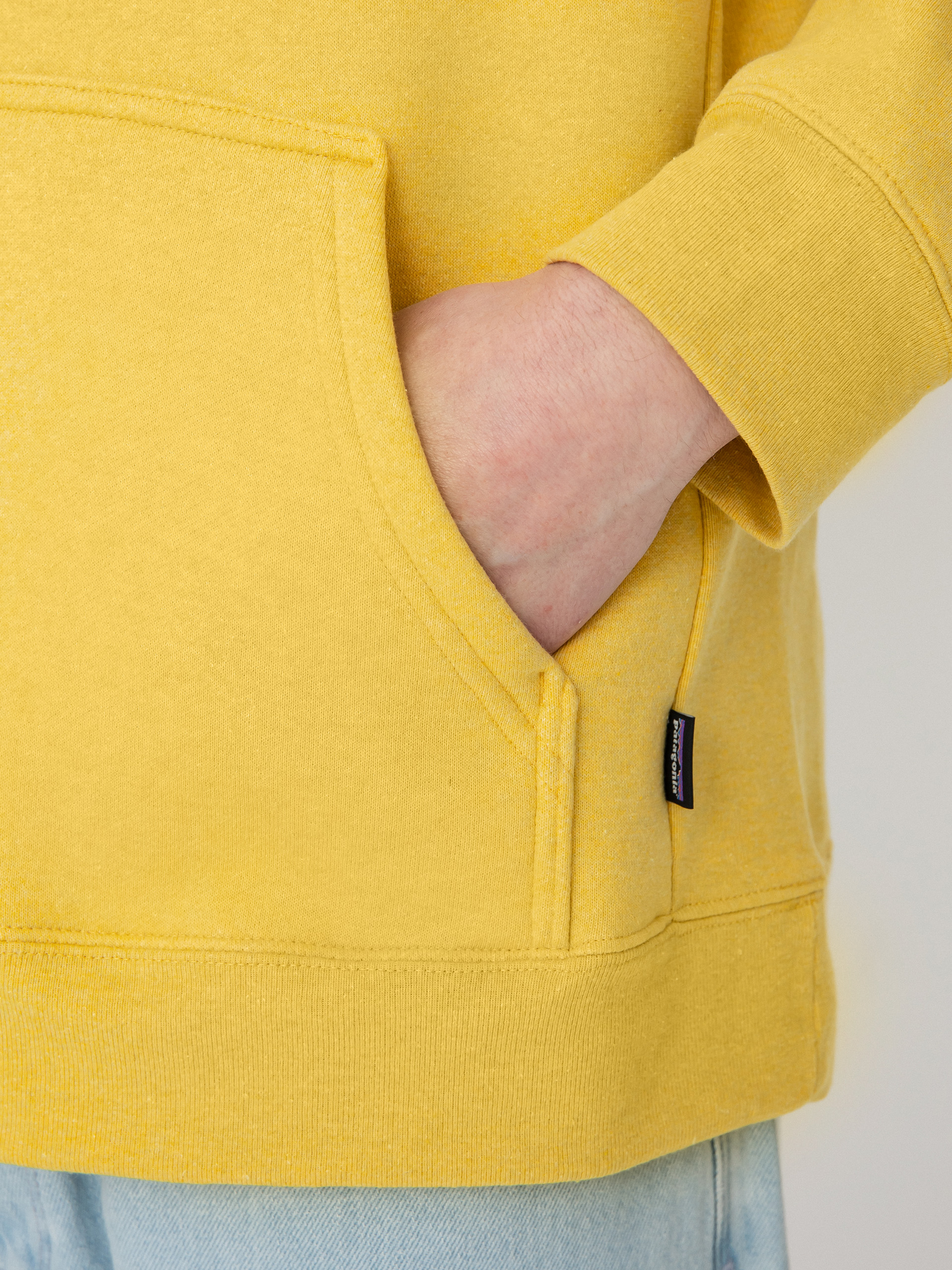 Patagonia Logo Uprisal HD Hoodie (surfboard yellow)