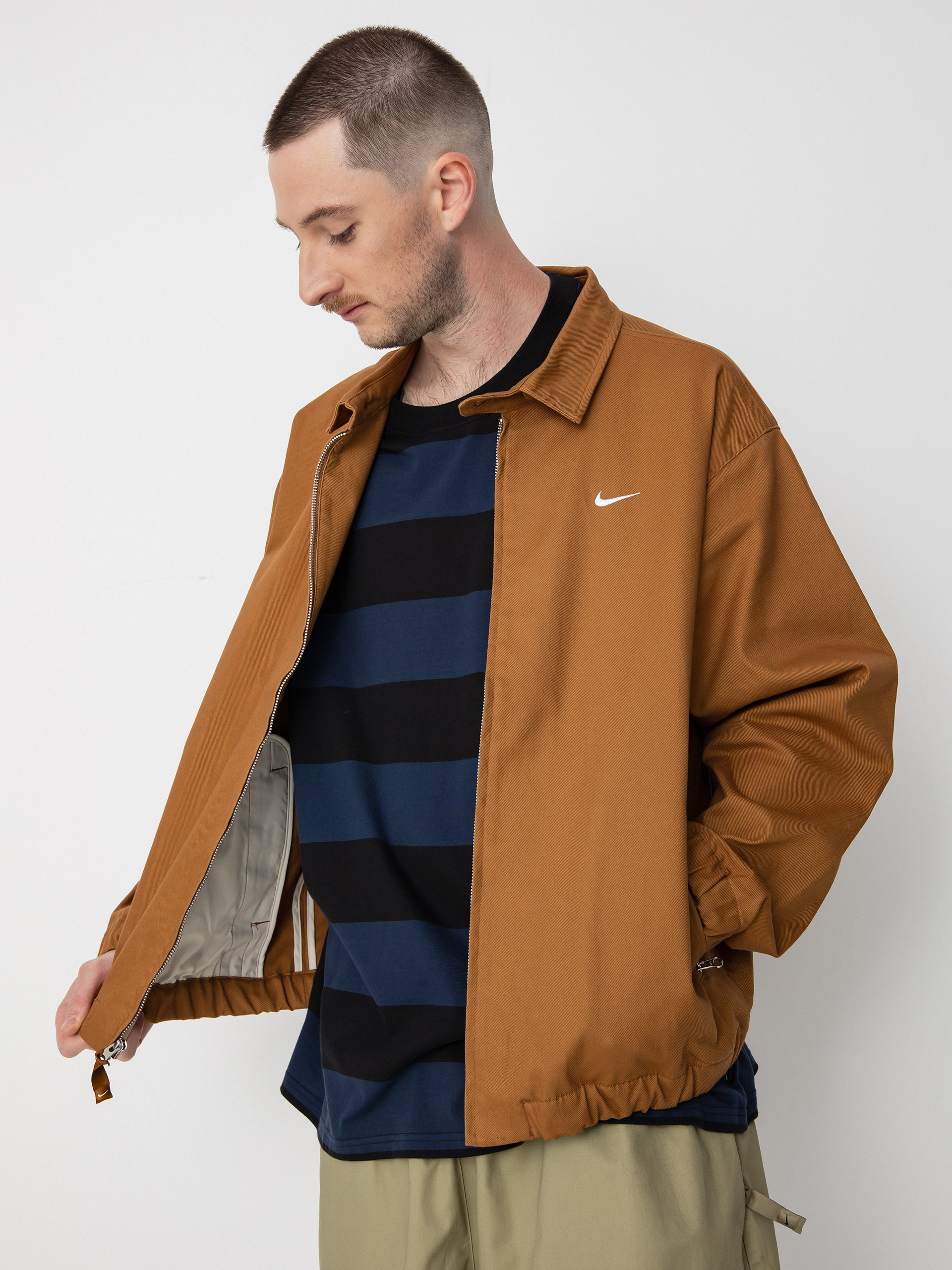Nike SB Wvn Twill Premium Jacket (ale brown)