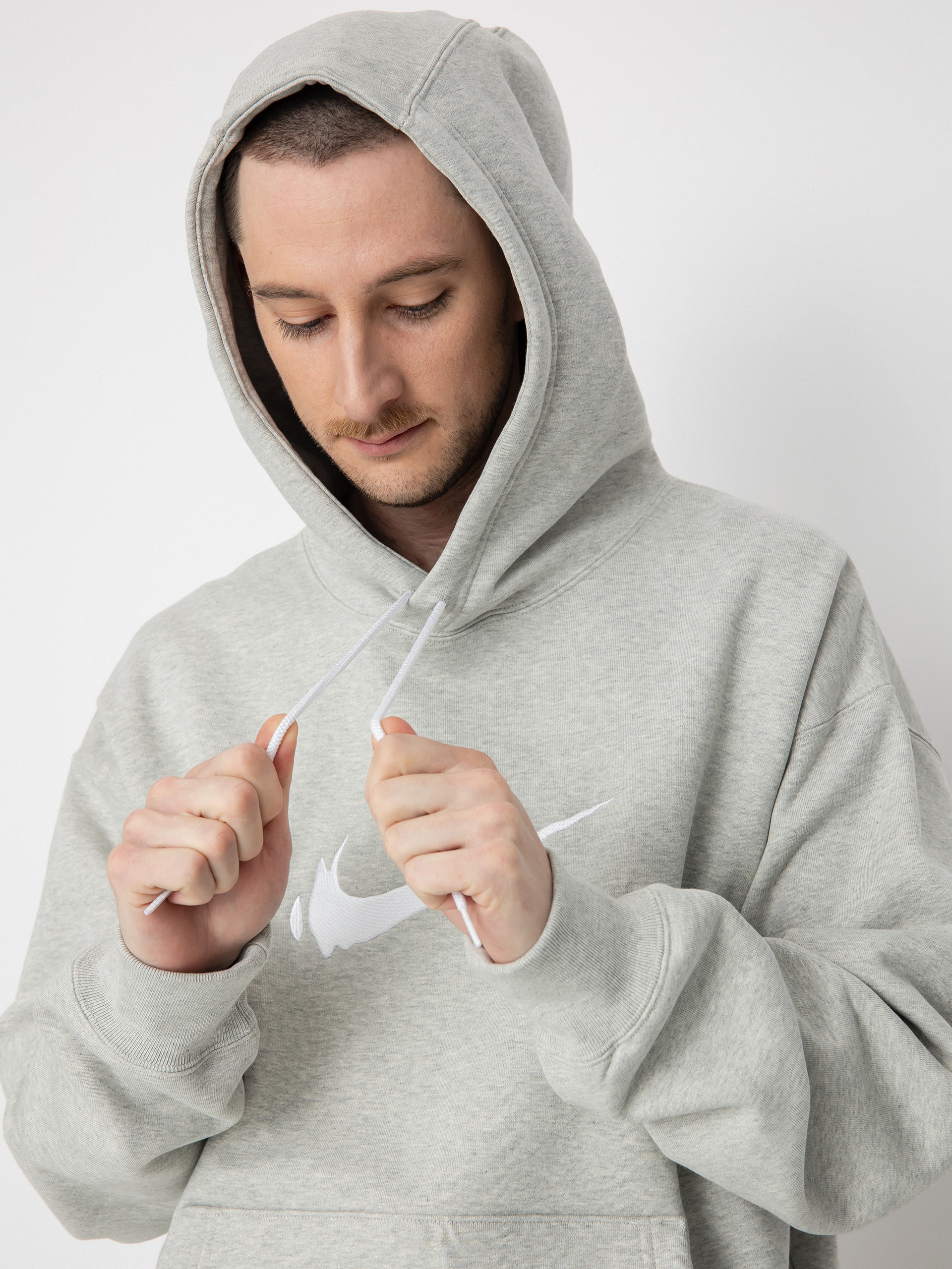 Nike SB Copyshop Swoosh HD Hoodie (grey heather)