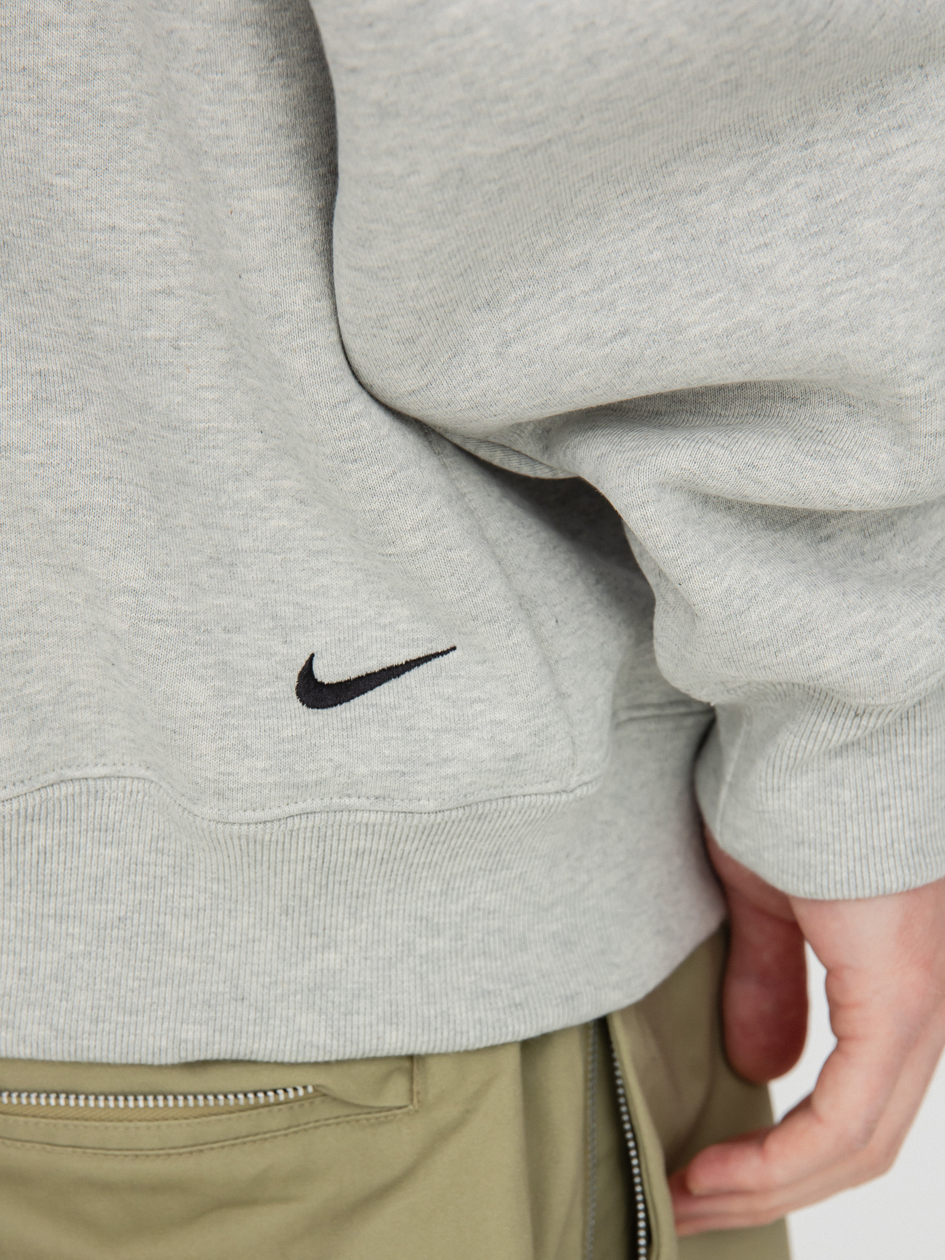 Nike SB Copyshop Swoosh HD Hoodie (grey heather)