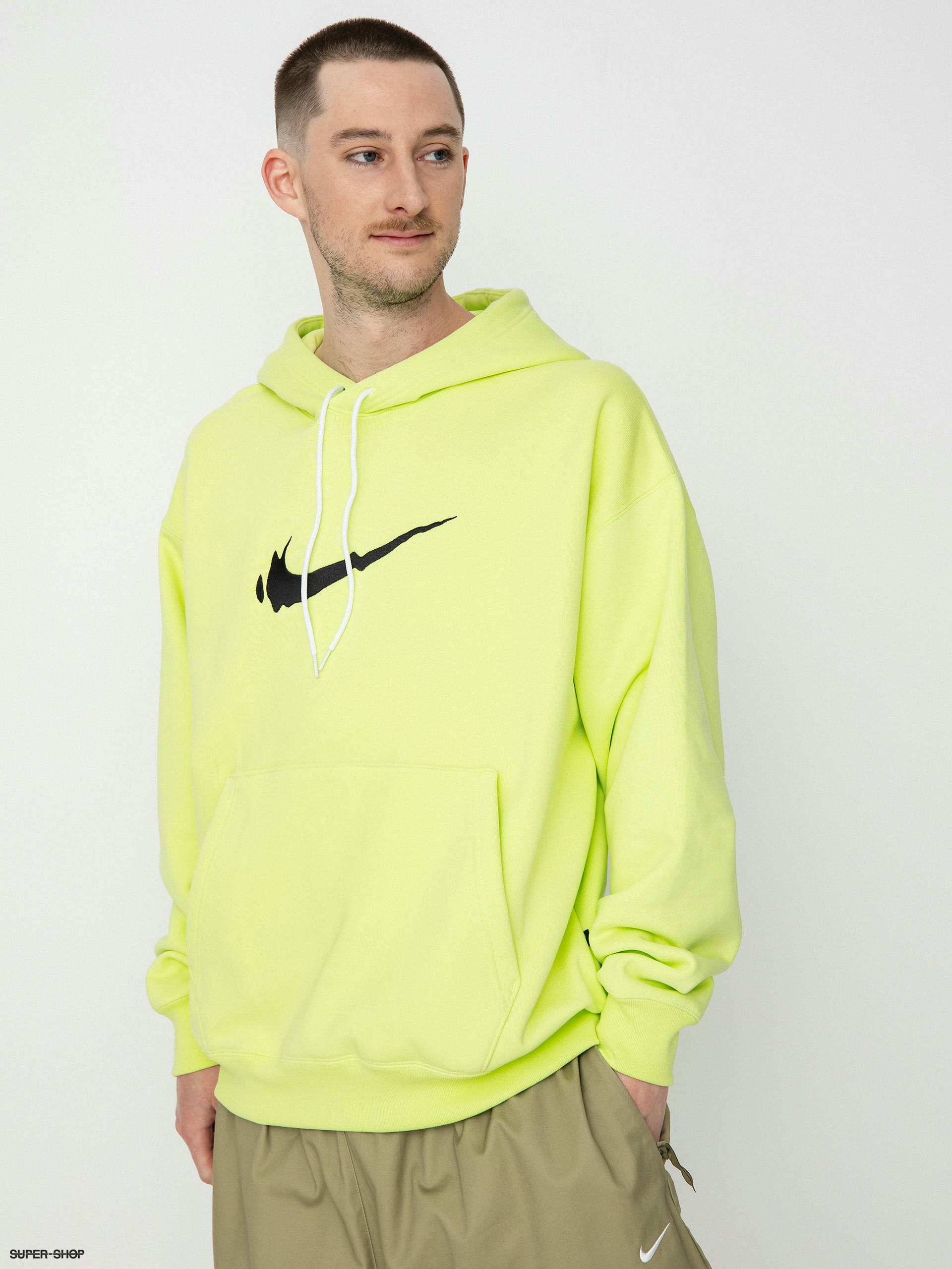 Nike neon green best sale hoodie