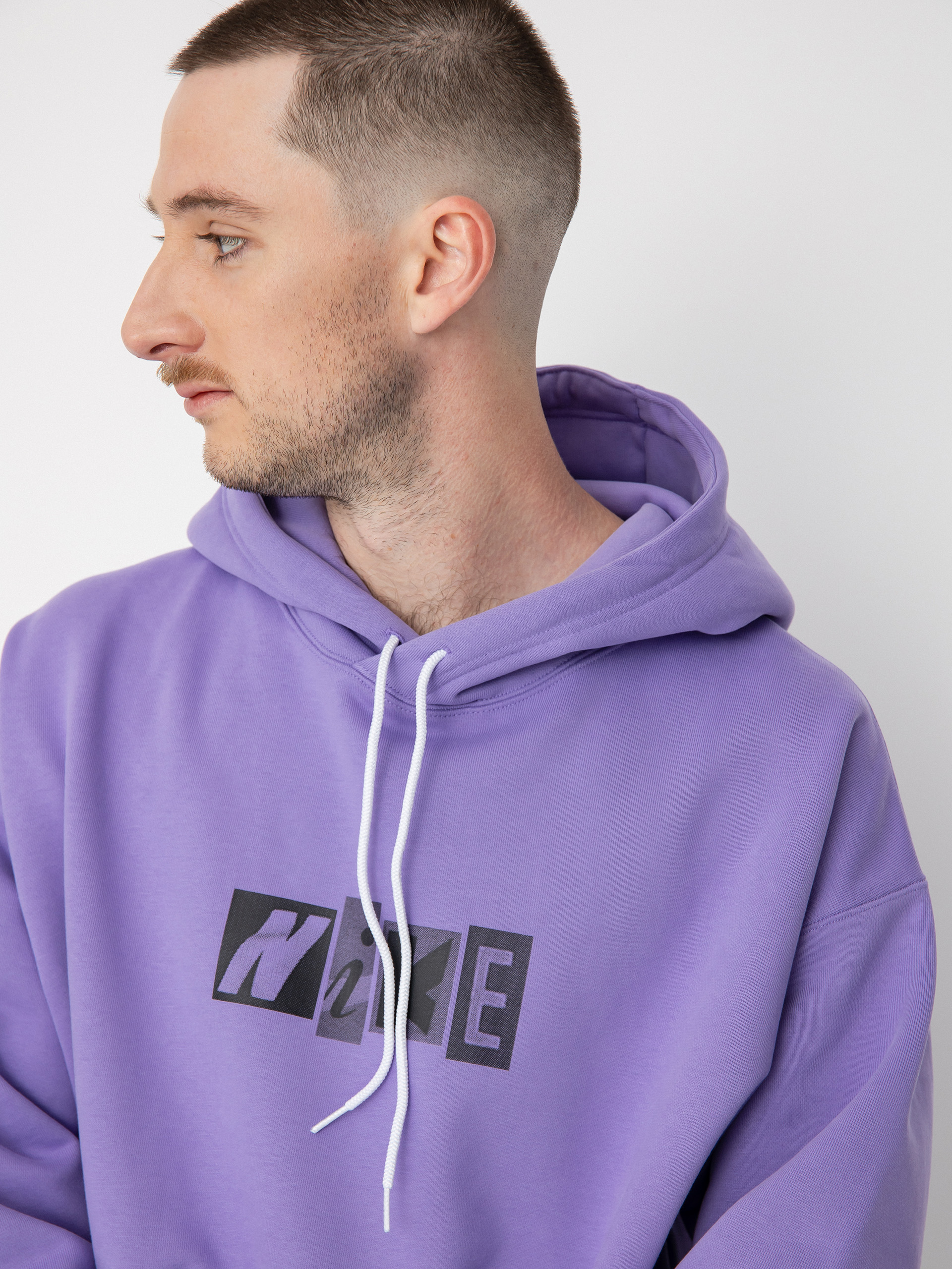 Nike SB Copyshop Letters HD Hoodie (space purple)