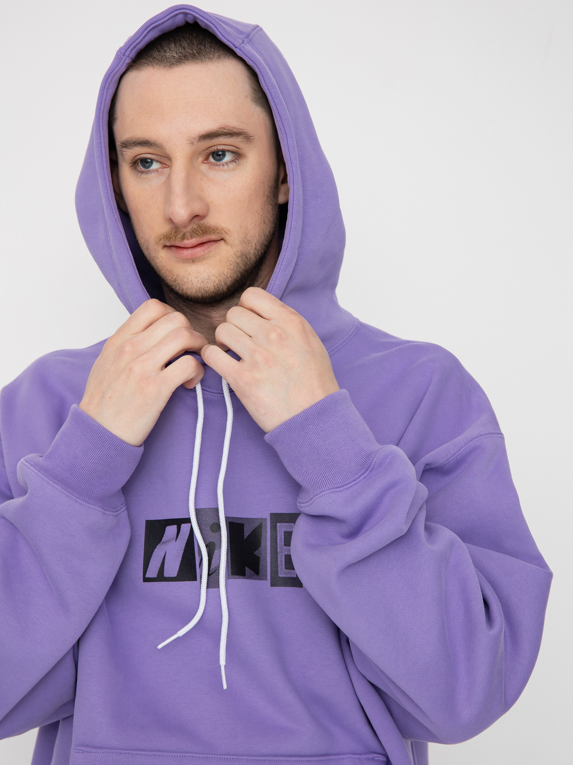 Nike SB Copyshop Letters HD Hoodie (space purple)