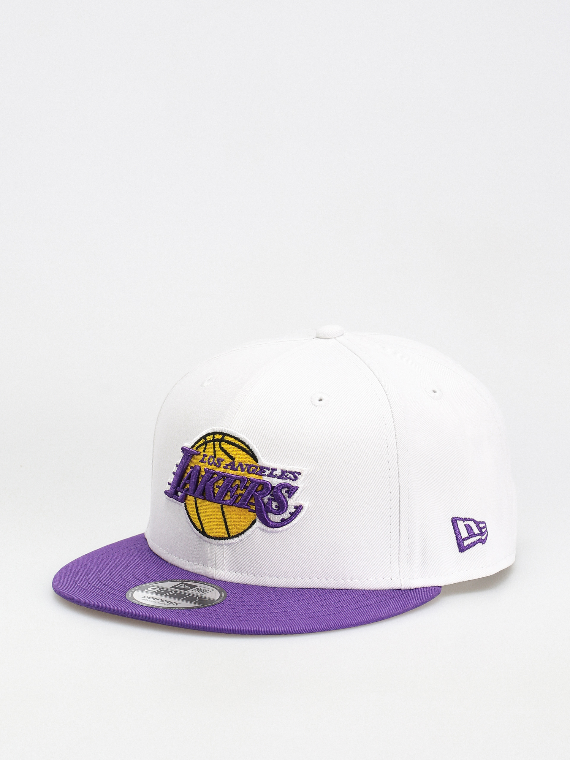 New Era White Crown Team 9Fifty Los Angeles Lakers Cap (white/purple)