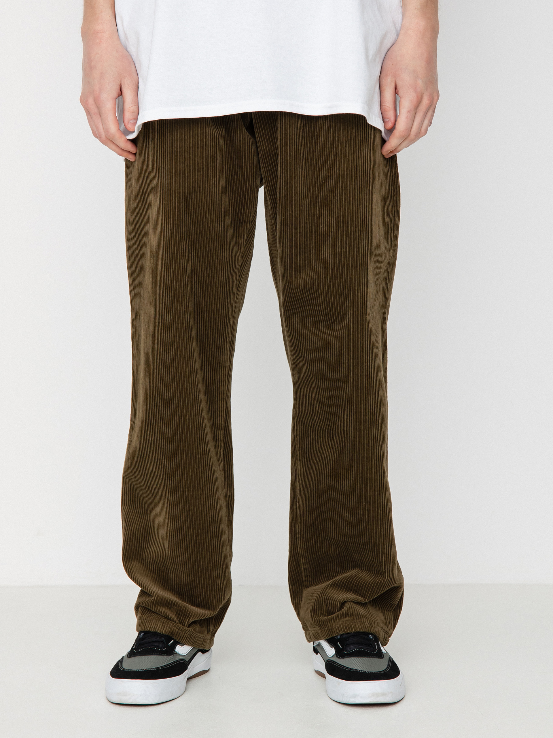 Malita Cord Log Elastic Pants (olive)