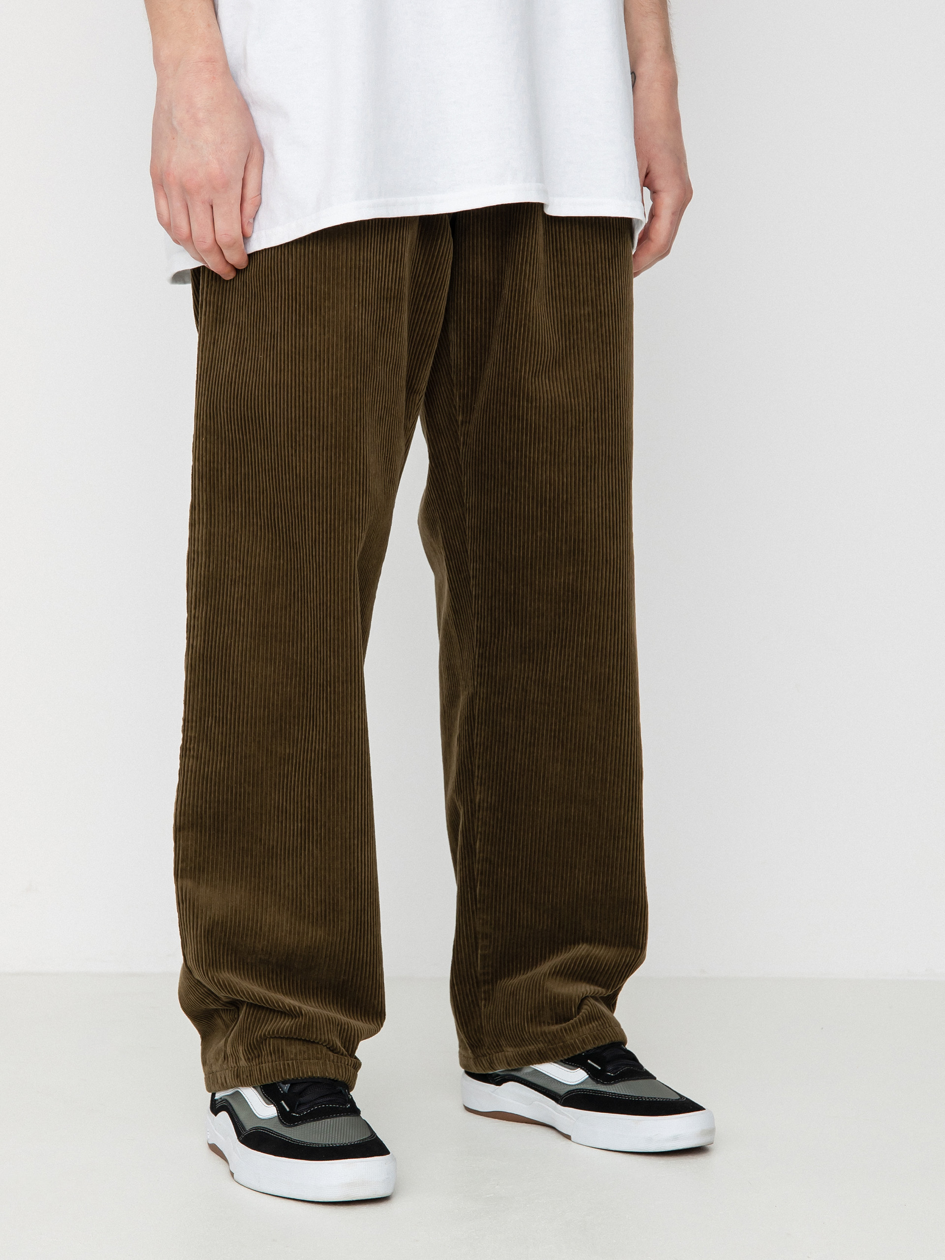 Malita Cord Log Elastic Pants (olive)