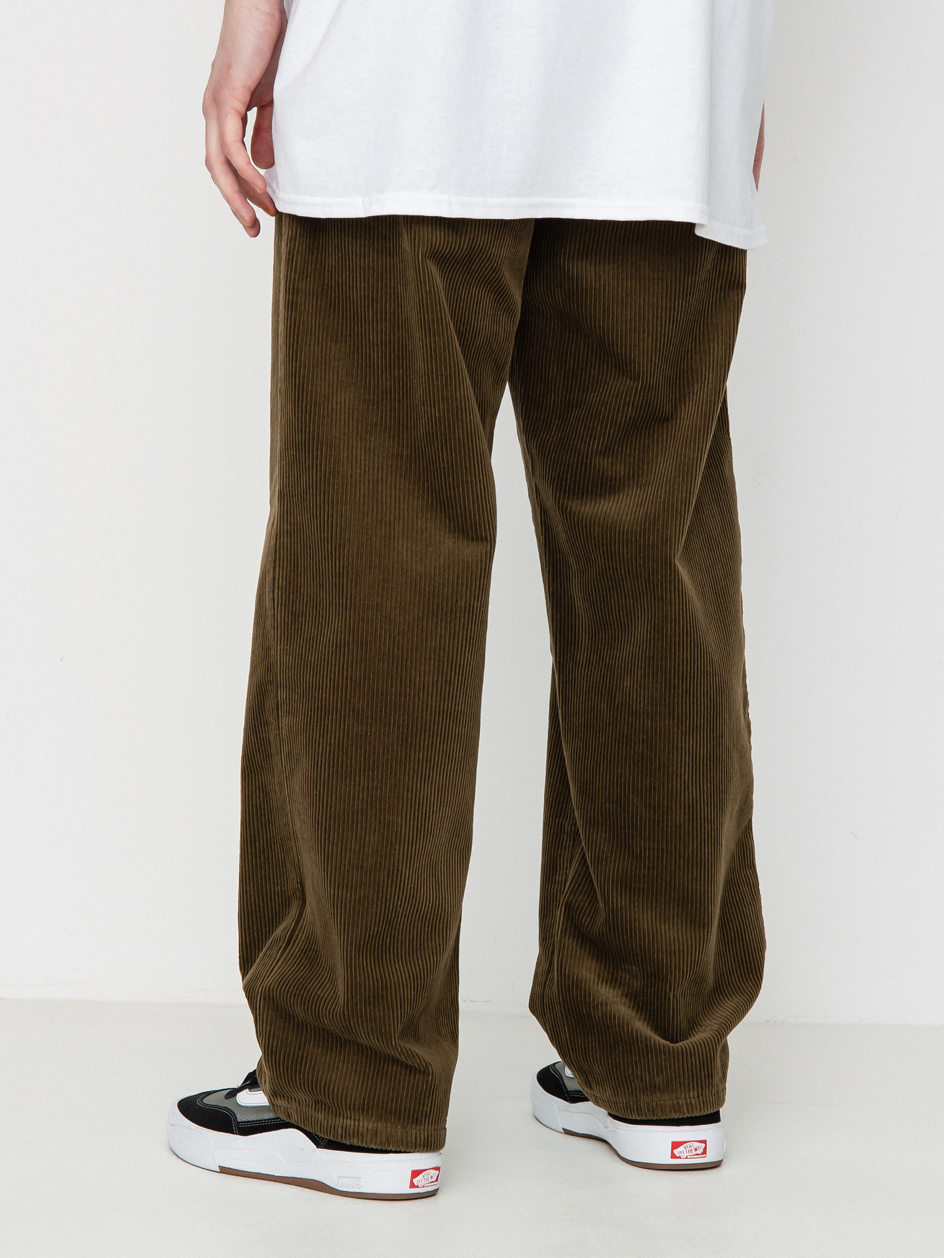 Malita Cord Log Elastic Pants (olive)