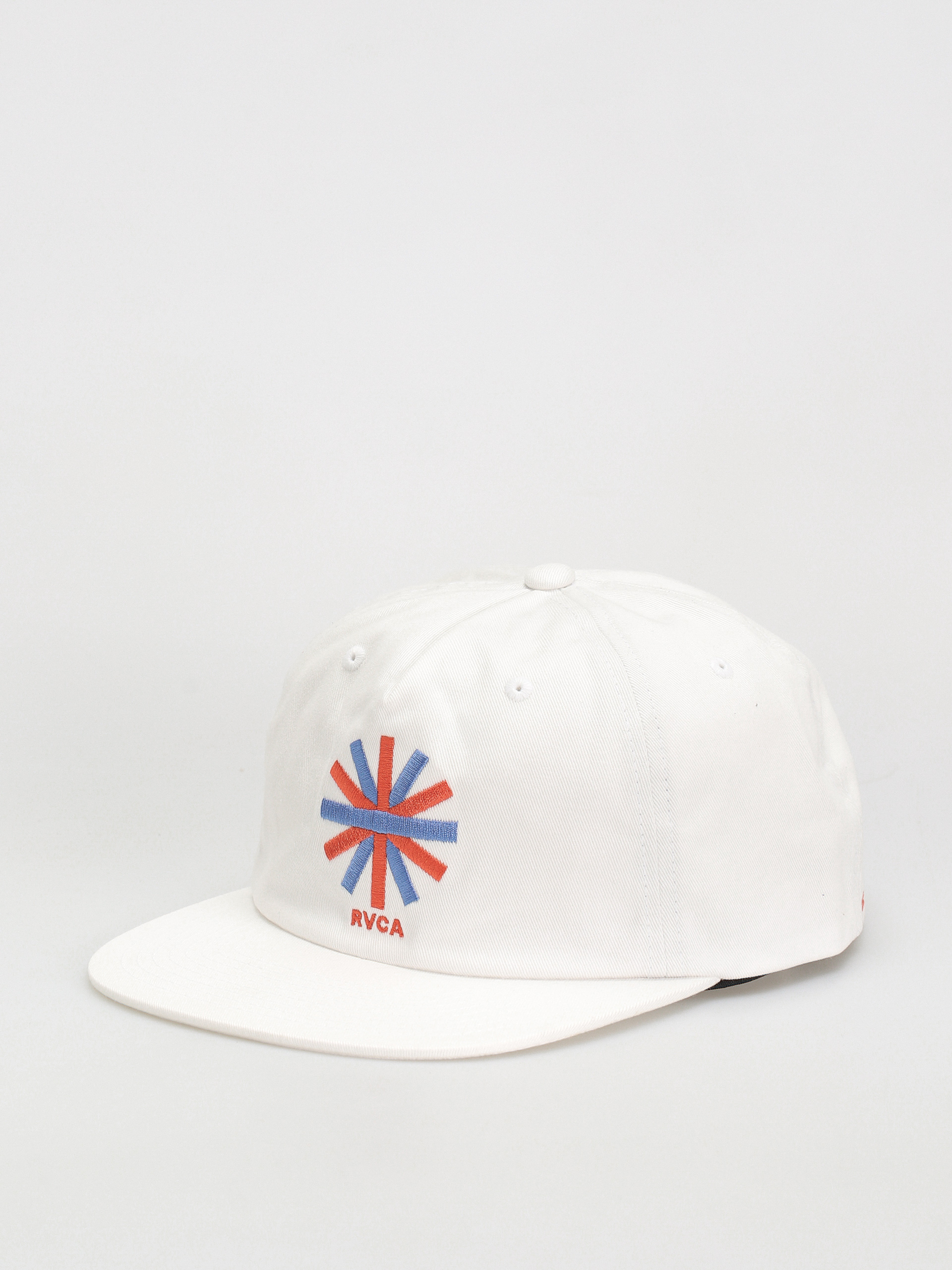 RVCA Jesse Brown Asterisk Snapback Cap (white)