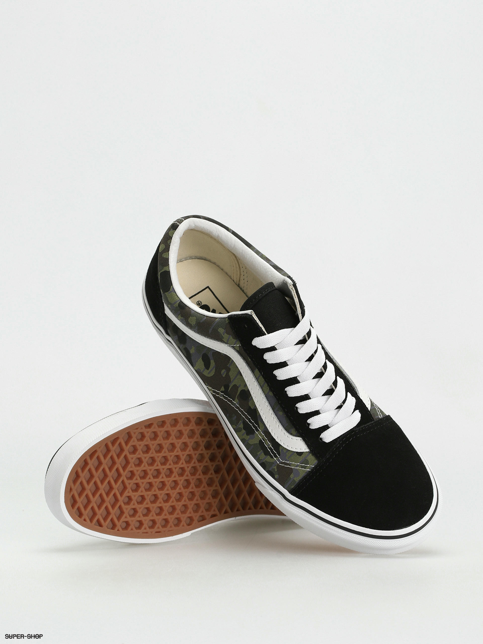 Vans old 2025 skool woodland camo