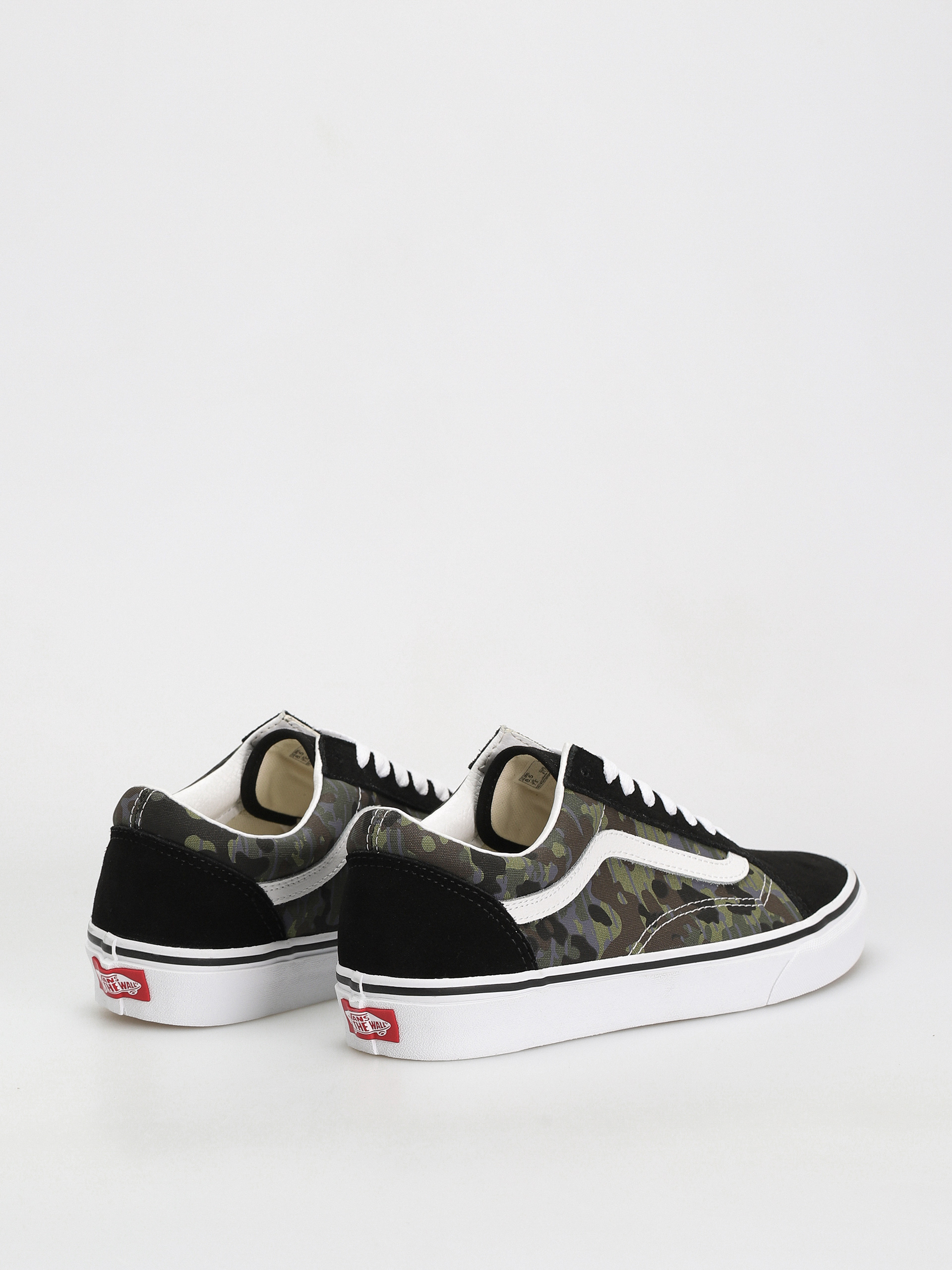 Vans Old Skool Shoes (rain camo green/multi)
