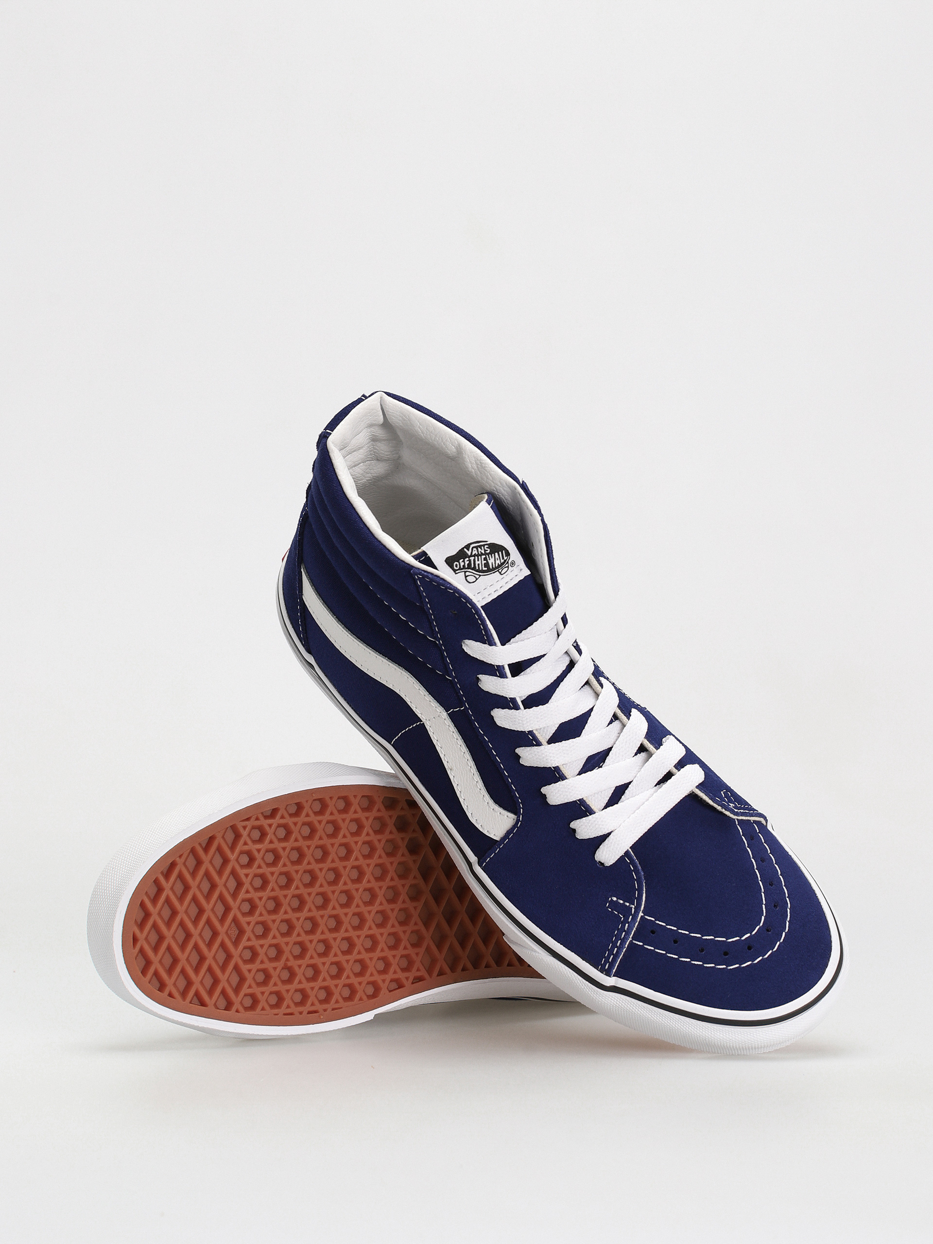 Vans Sk8 Hi Shoes (color theory beacon blue)