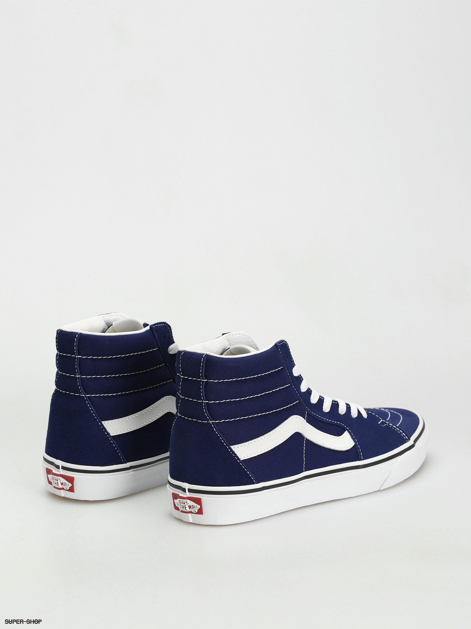 Vans navy store blue high tops