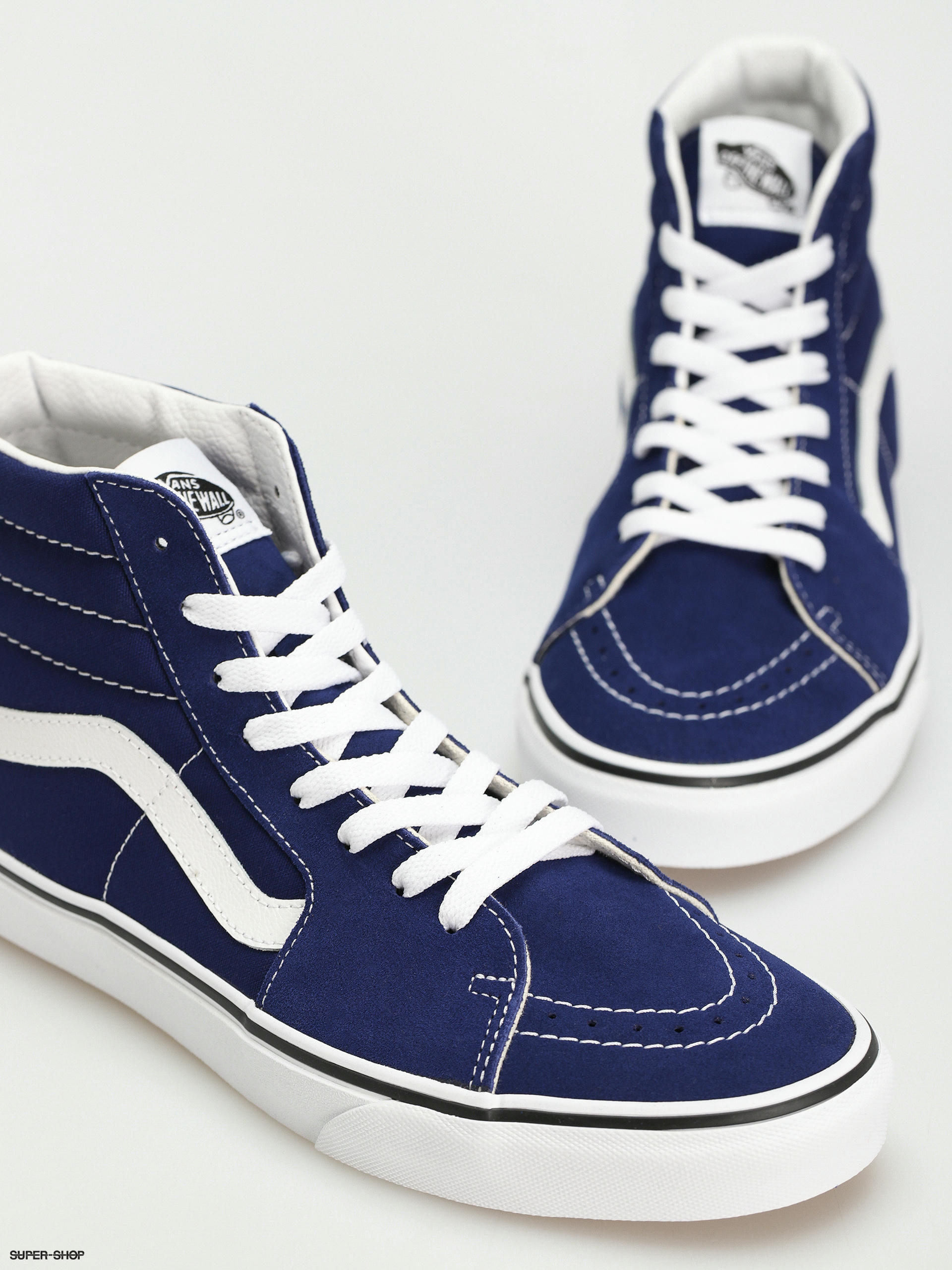 Dark blue high sales top vans