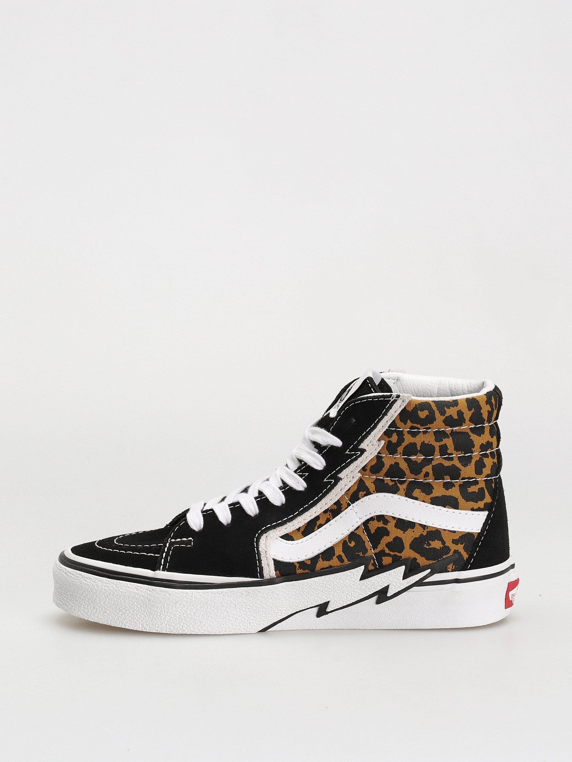 Vans Sk8 Hi Bolt Shoes (leopard black/true white)