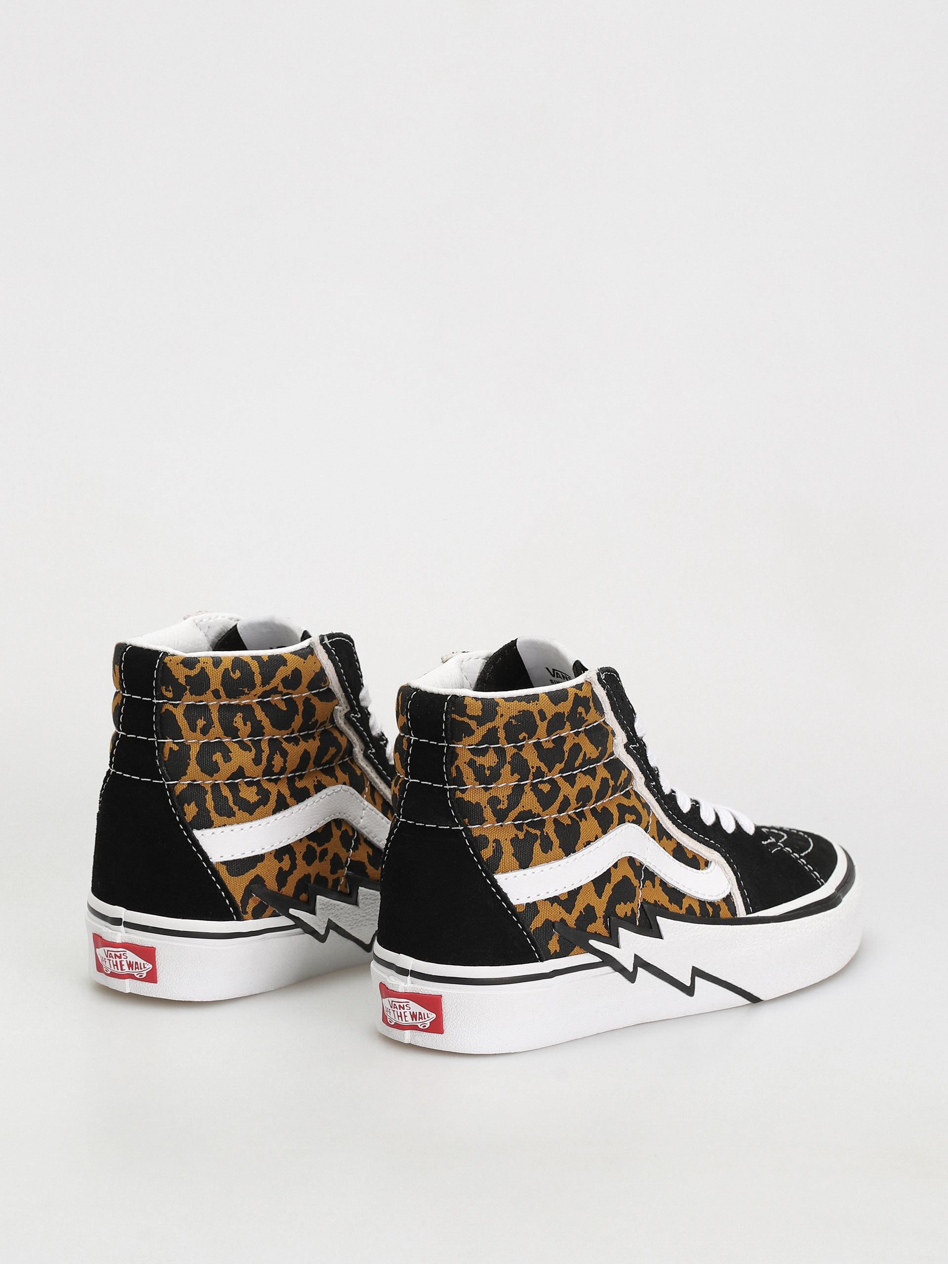 Vans Sk8 Hi Bolt Shoes (leopard black/true white)