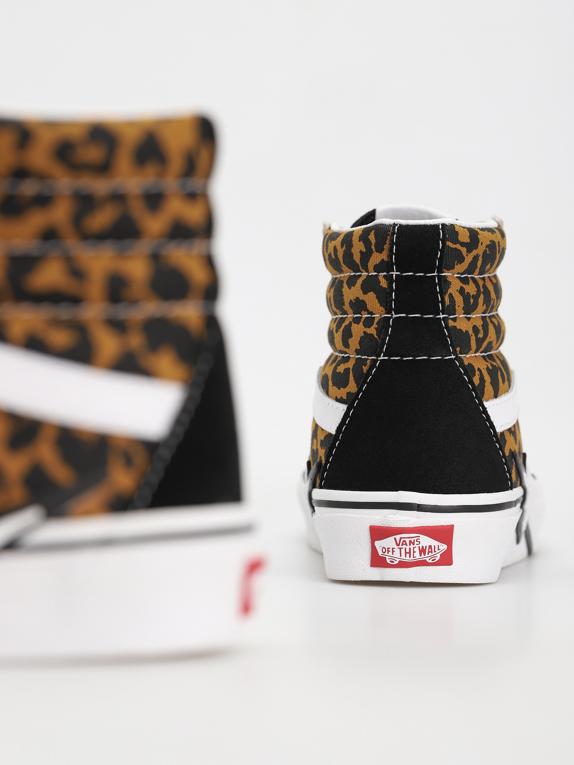 Vans Sk8 Hi Bolt Shoes (leopard black/true white)