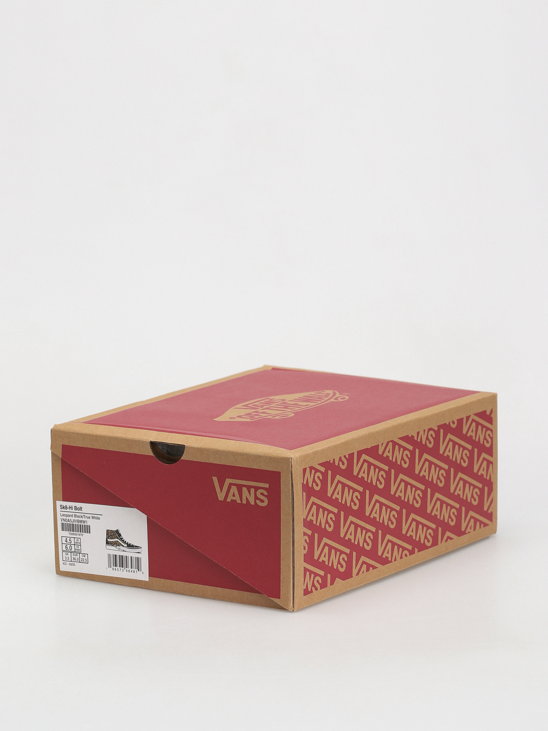 Vans Sk8 Hi Bolt Shoes (leopard black/true white)
