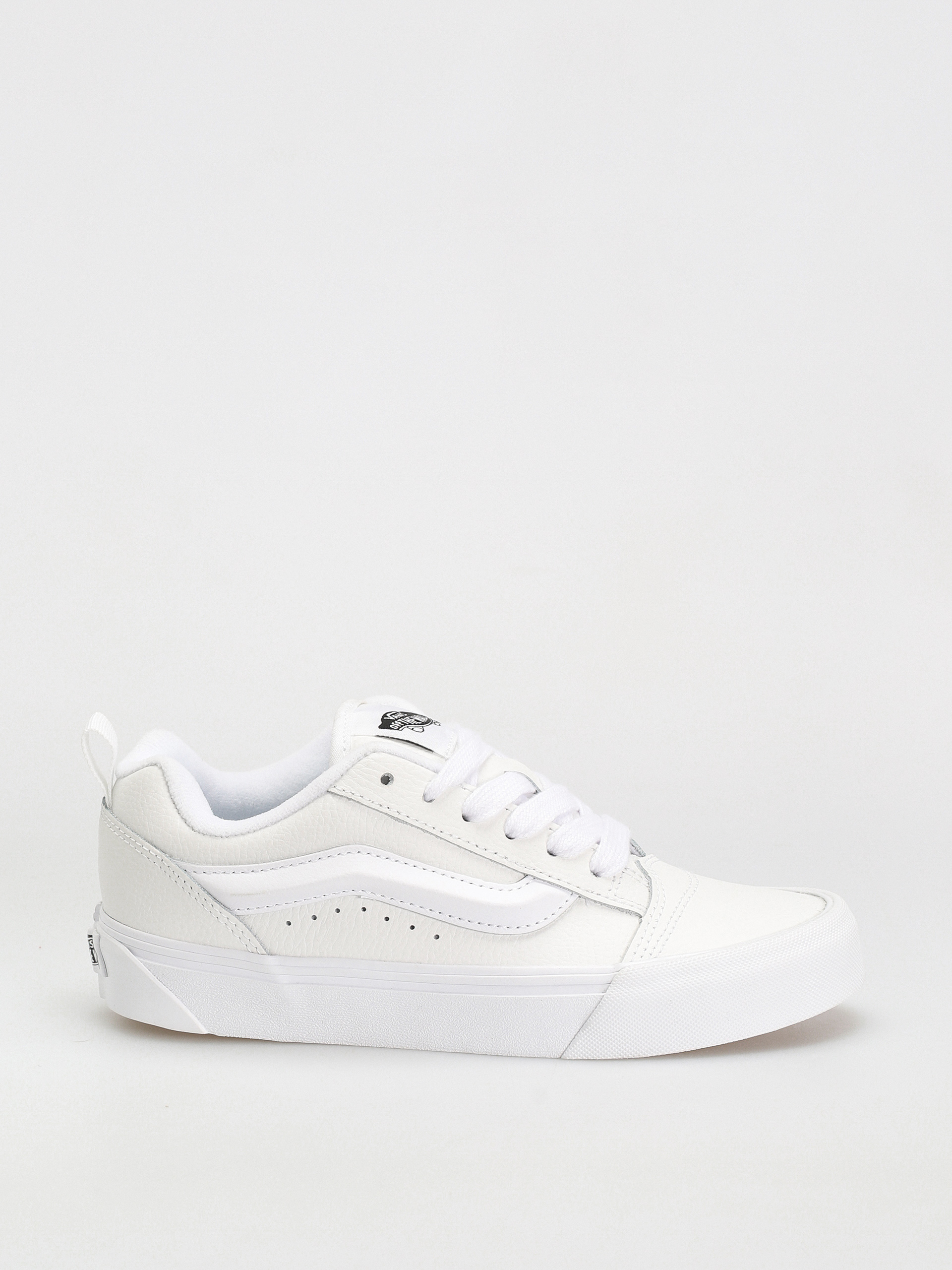 Vans Knu Skool Shoes (leather true white)