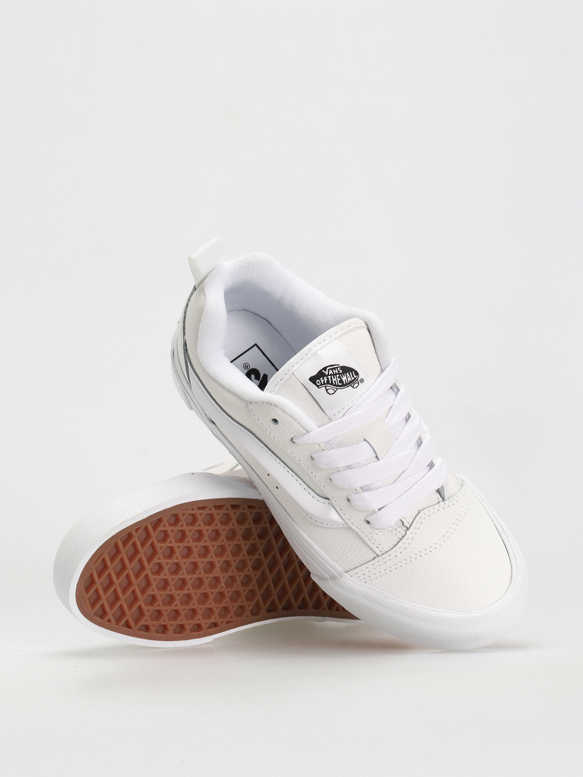 Vans Knu Skool Shoes white (leather true white)
