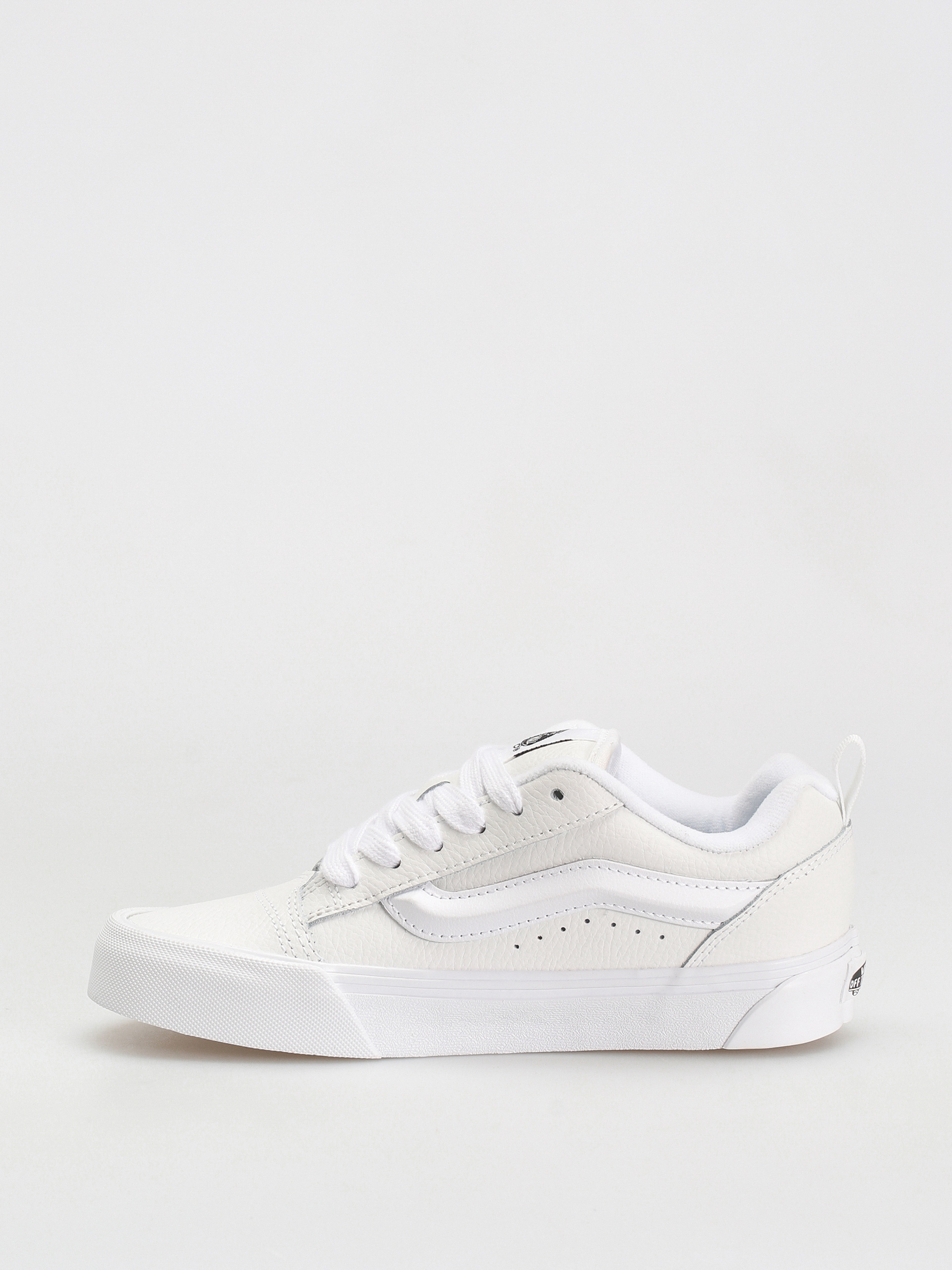 Vans Knu Skool Shoes (leather true white)
