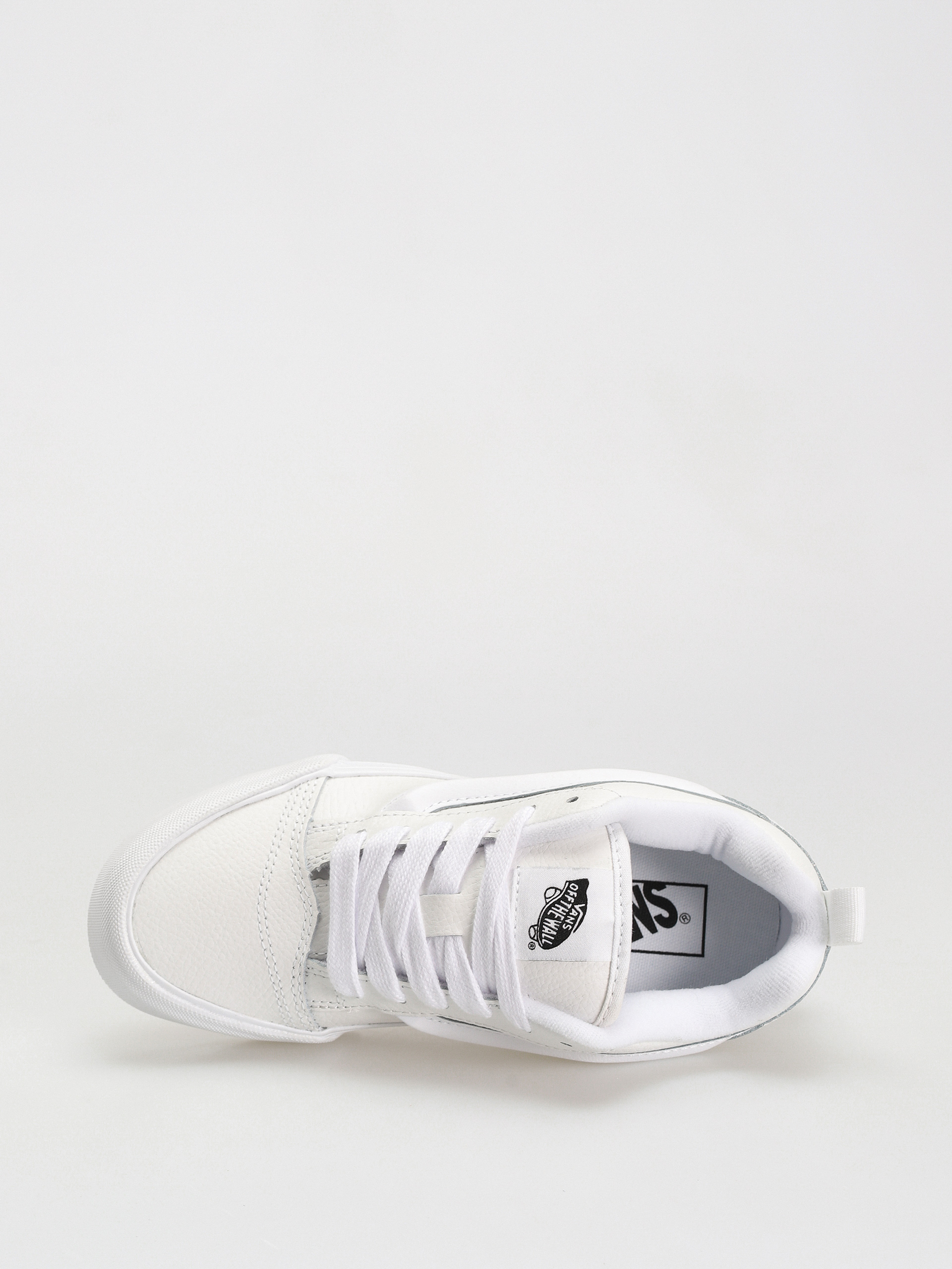 Vans Knu Skool Shoes (leather true white)