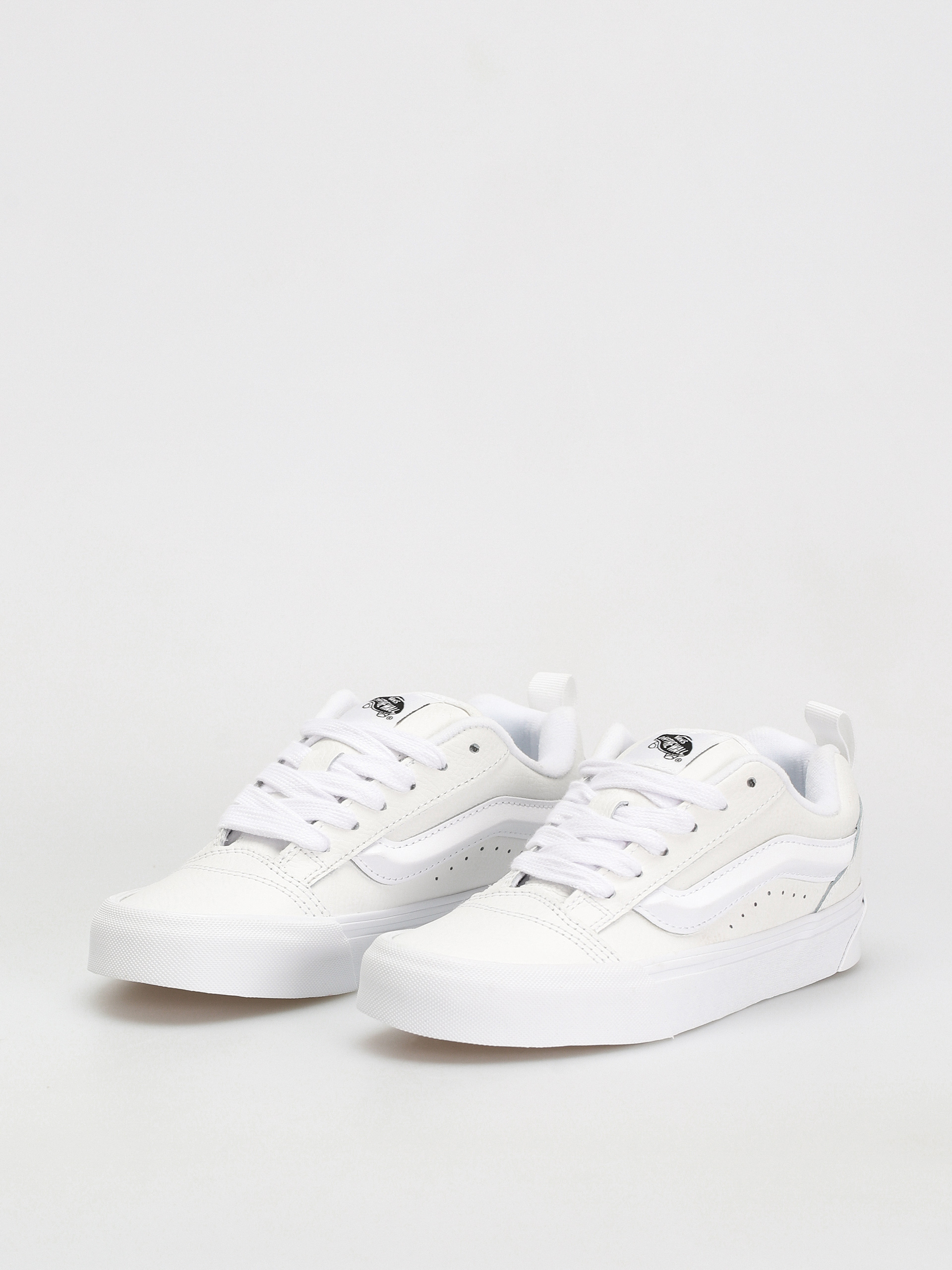 Vans Knu Skool Shoes (leather true white)