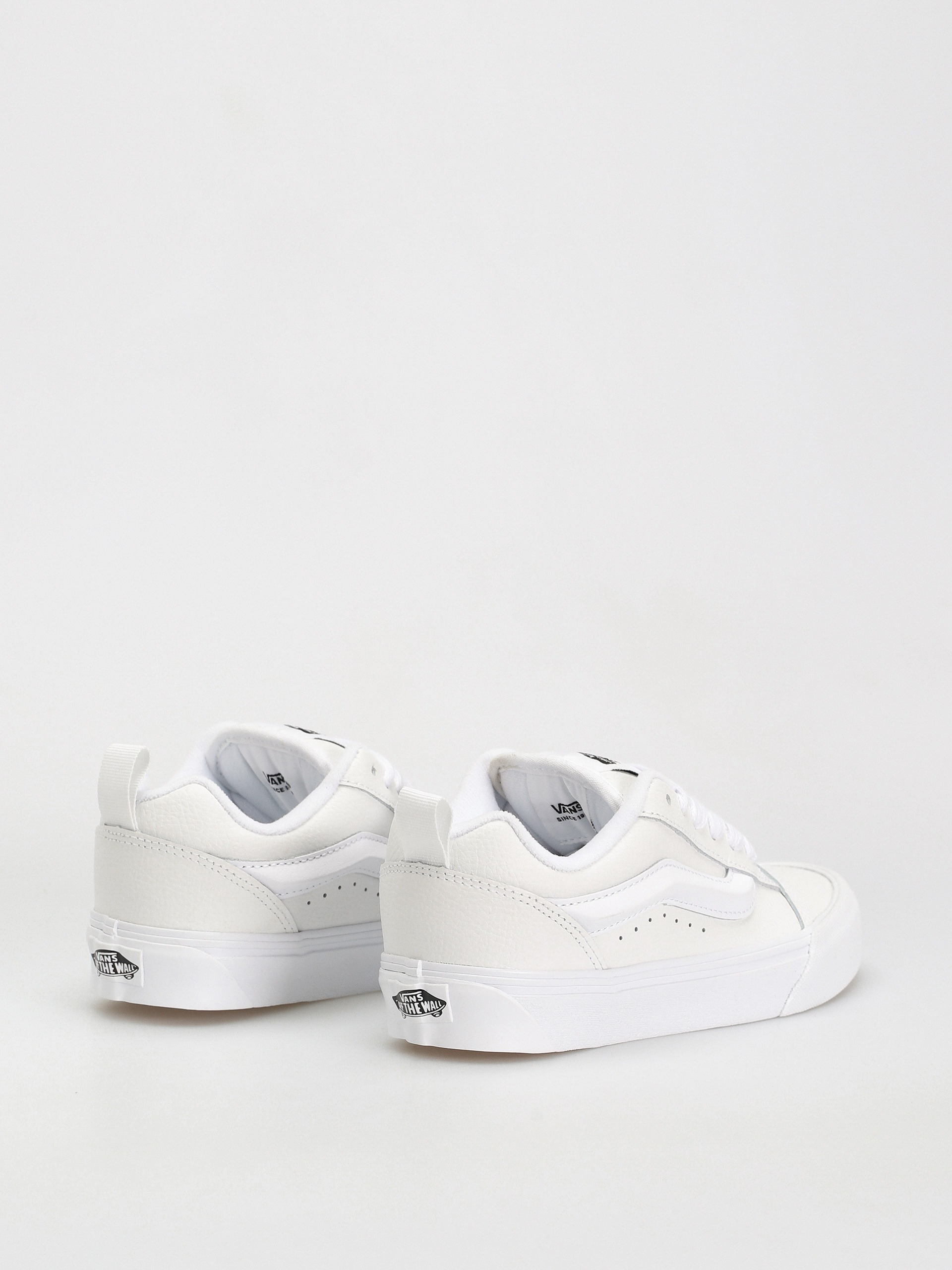 Vans Knu Skool Shoes (leather true white)